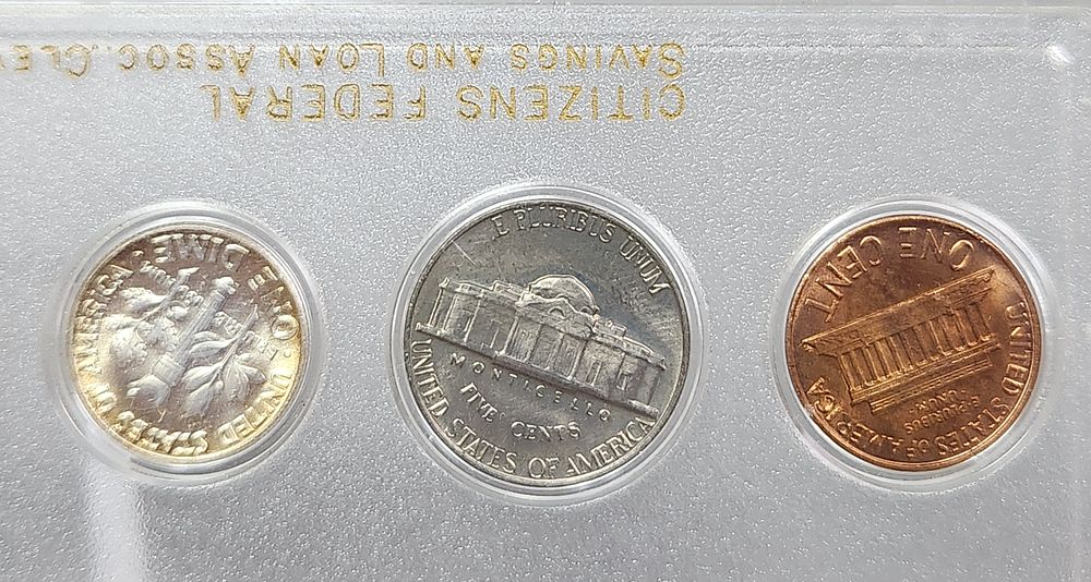 Uncirculated 1964 US Coins 21 Grams