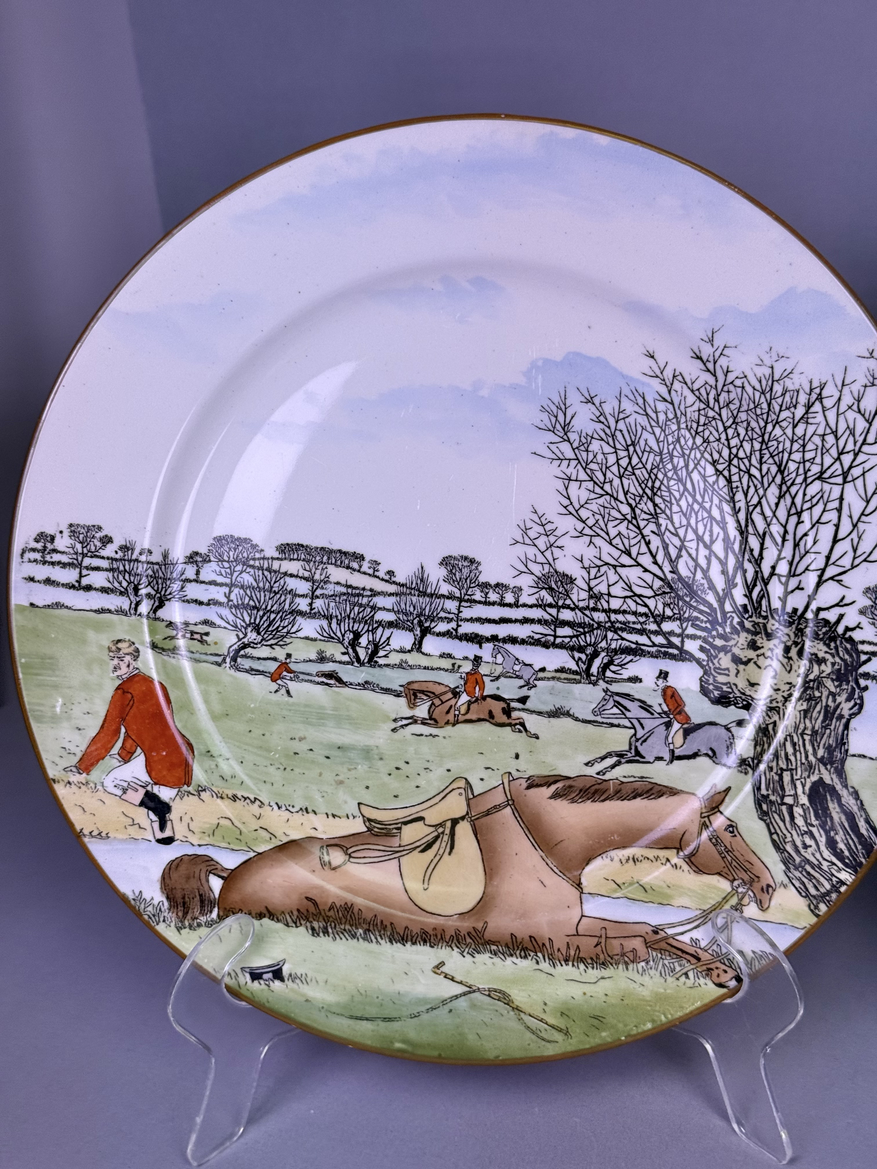 Three Royal Doulton Seriesware Plates