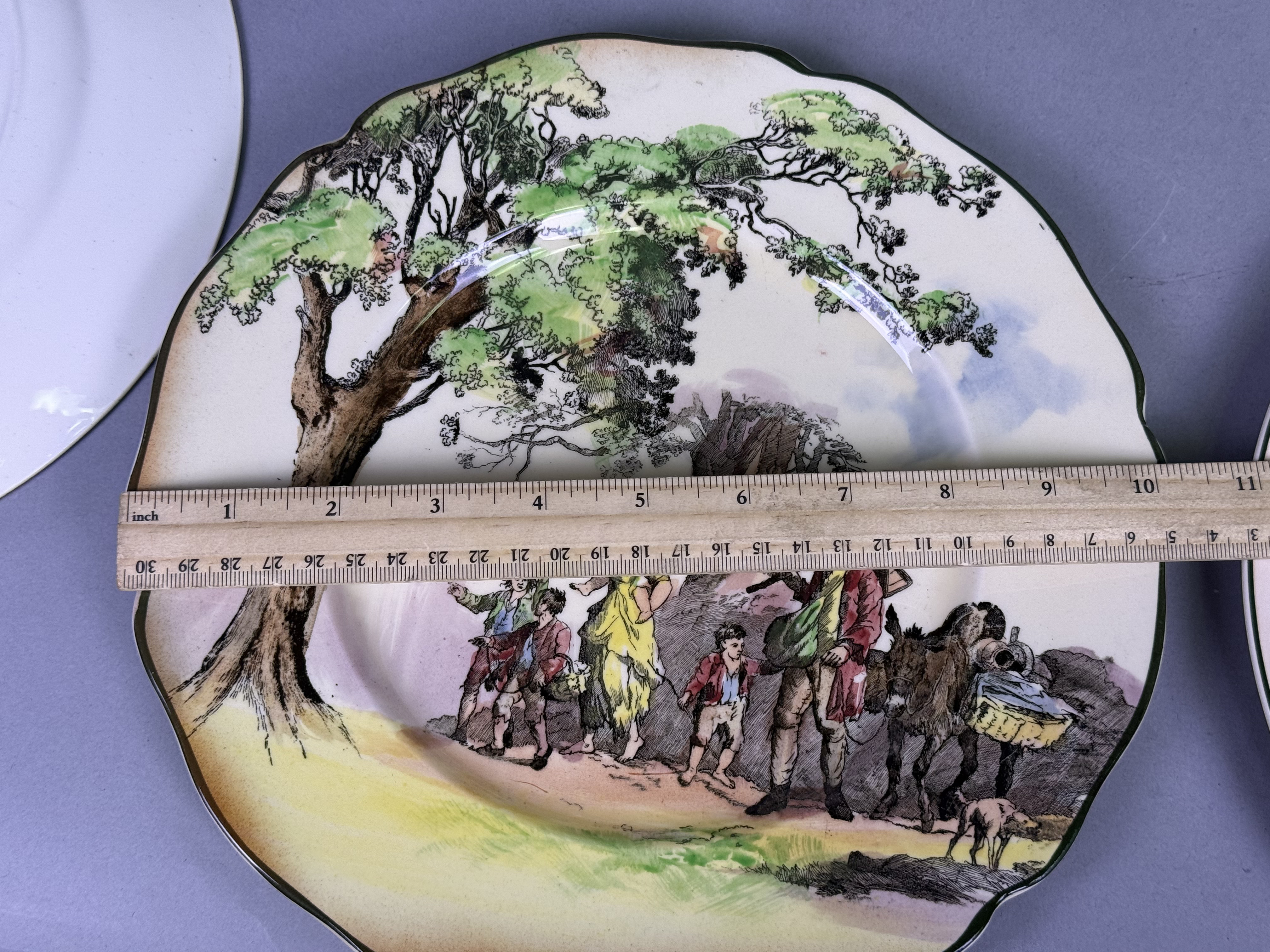 Three Royal Doulton Seriesware Plates