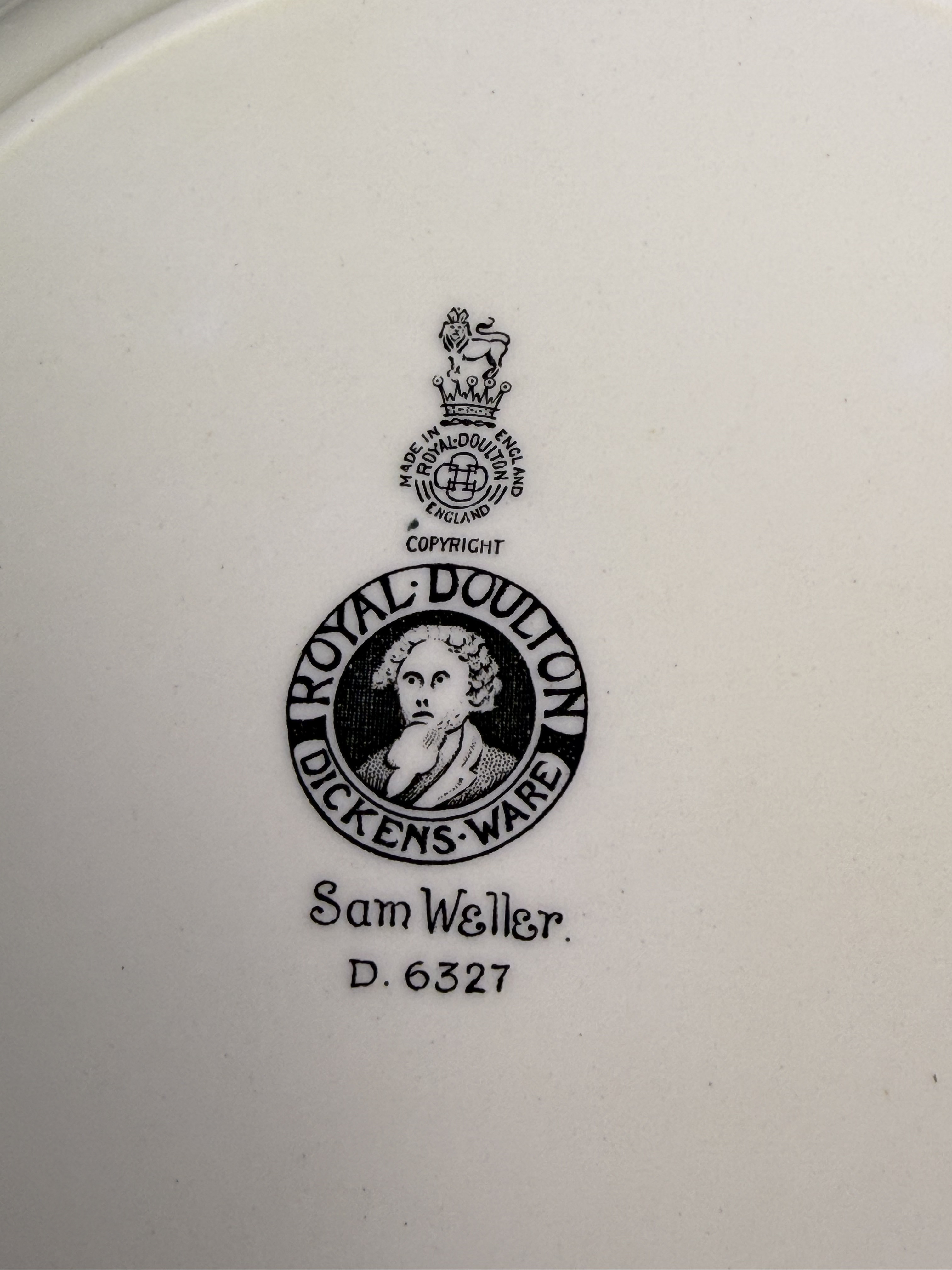 Three Royal Doulton Seriesware Plates