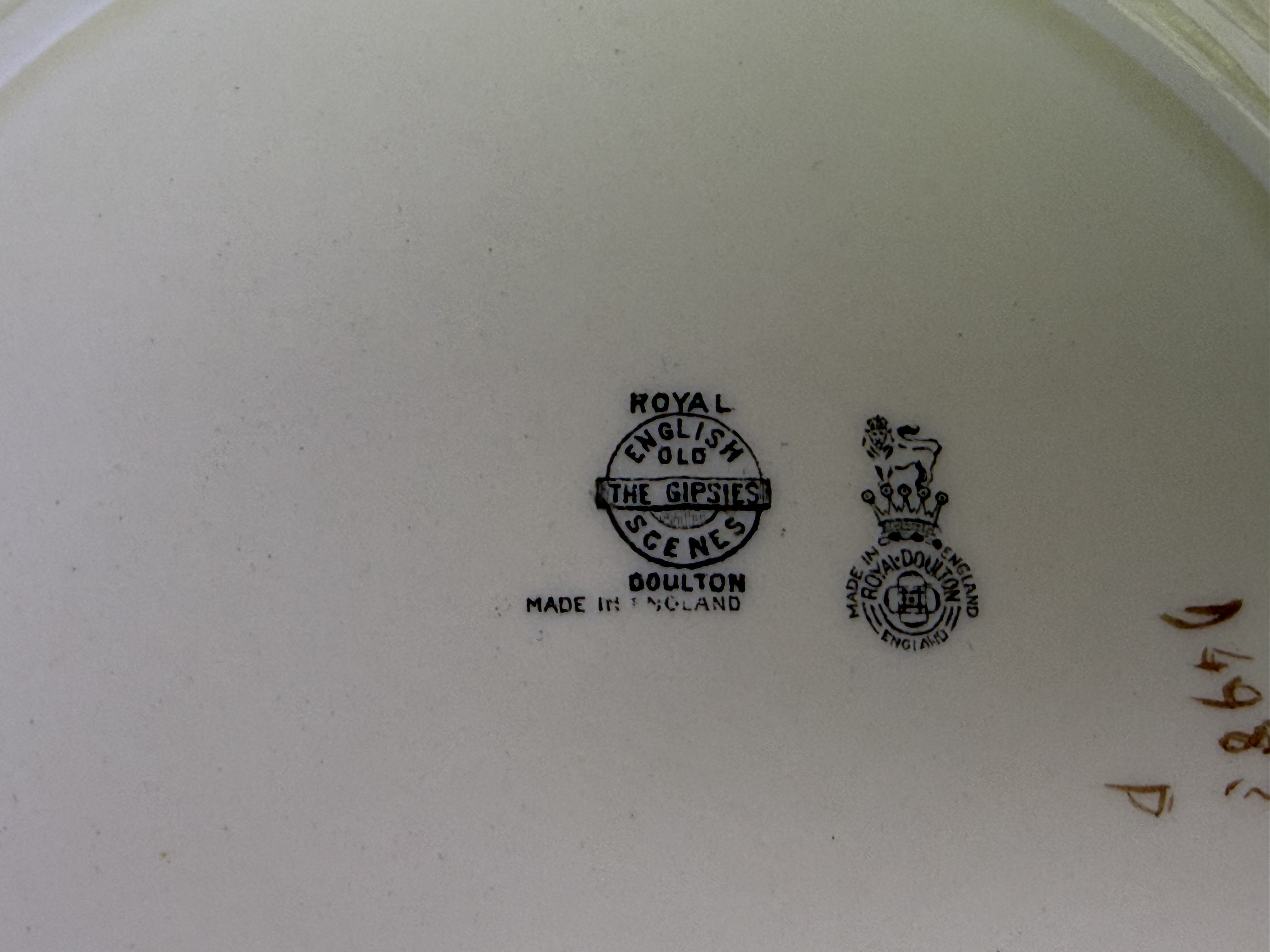 Three Royal Doulton Seriesware Plates