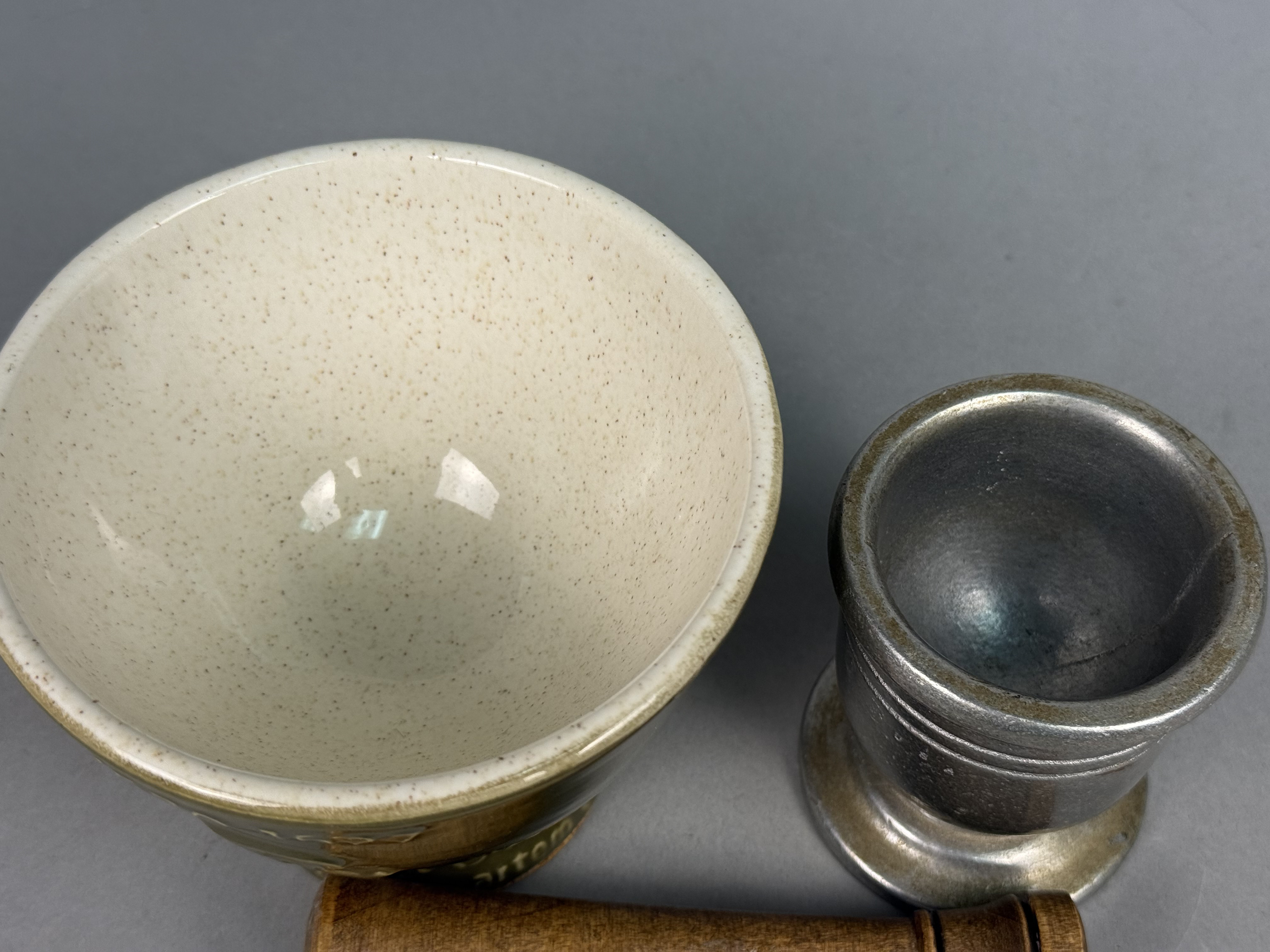 Two Pharmaceutical Mortar and Pestle Sets