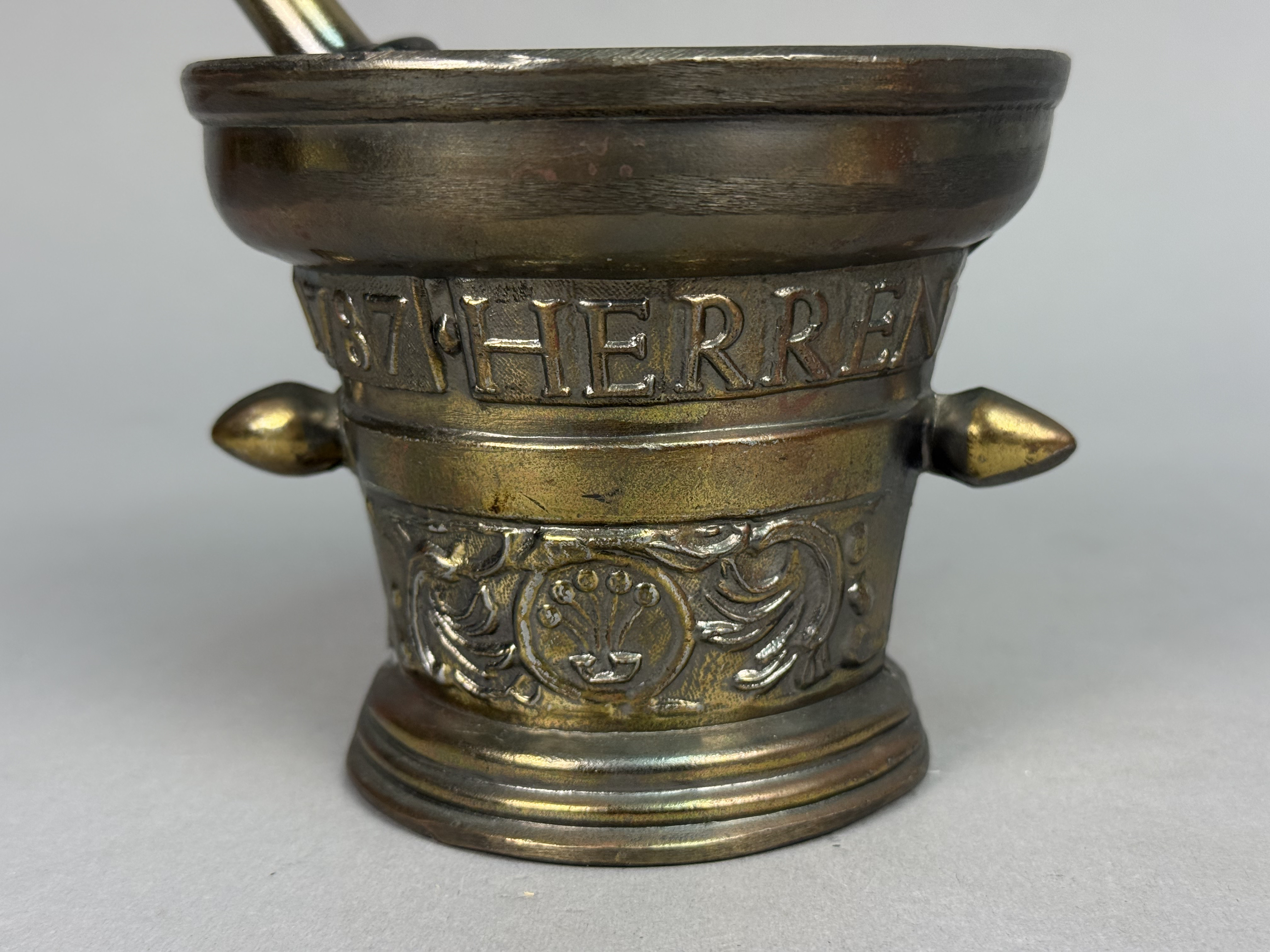 Richard Klein Bronze Mortar and Pestle