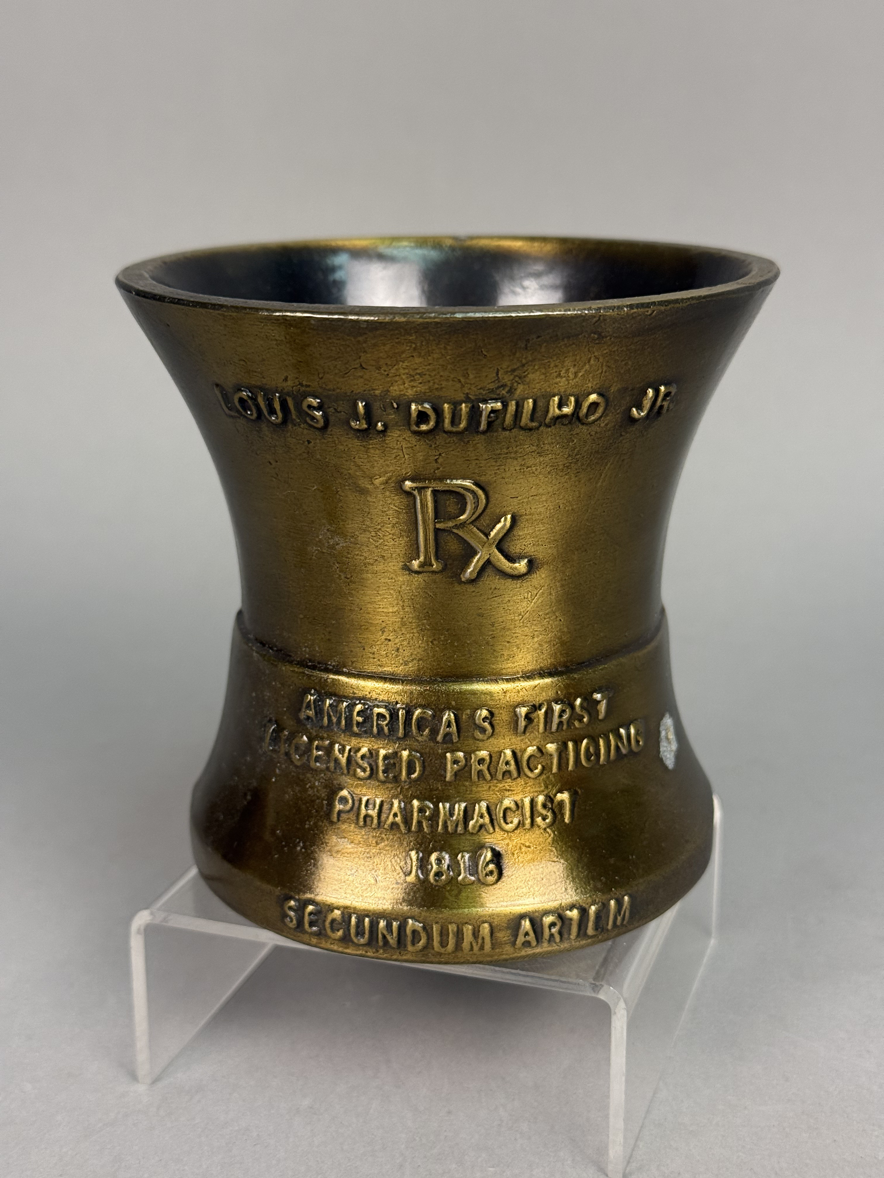 Schering Louis Dufilho Mortar Set