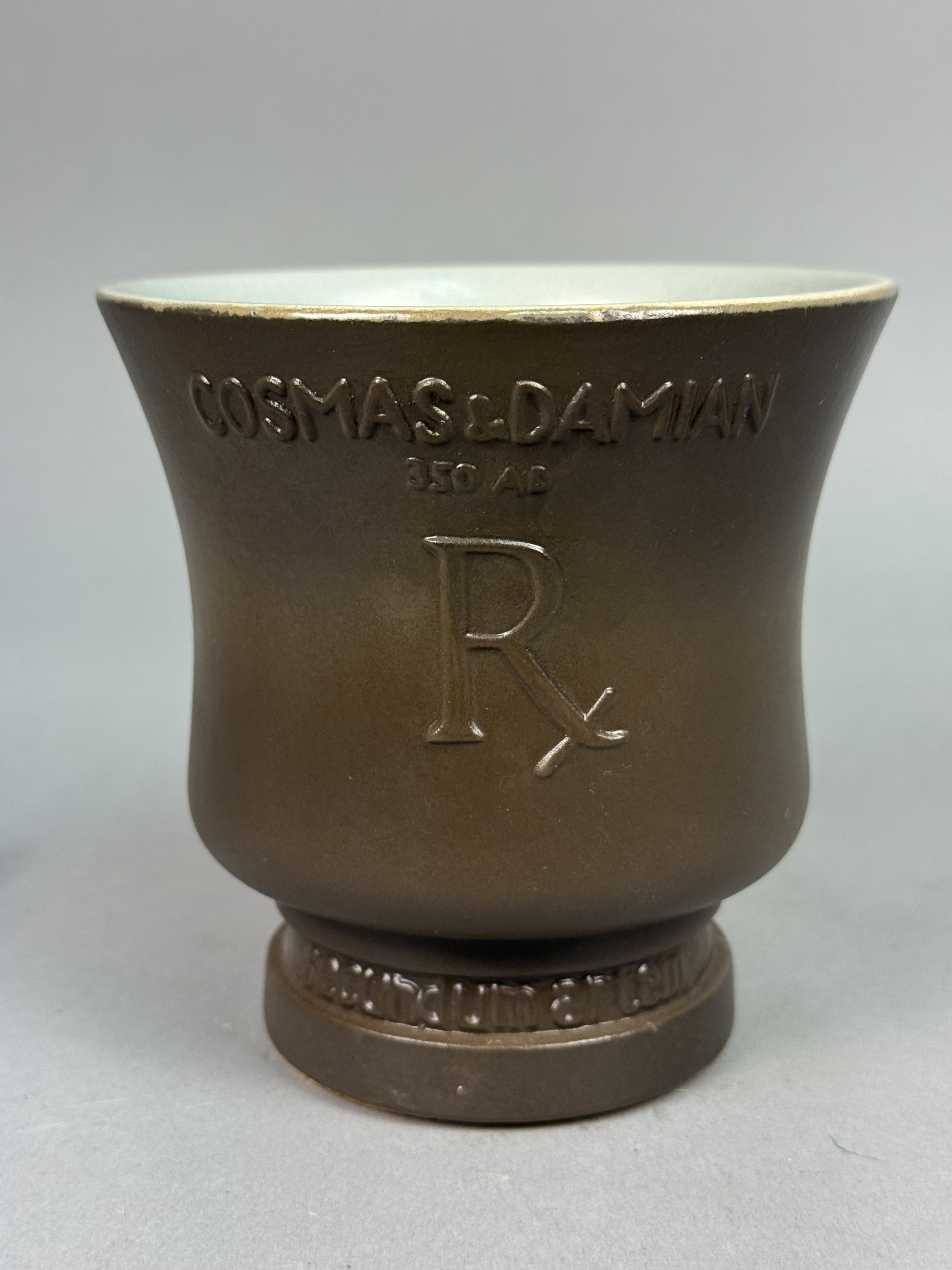 Schering Cosmas & Damian Mortar Set
