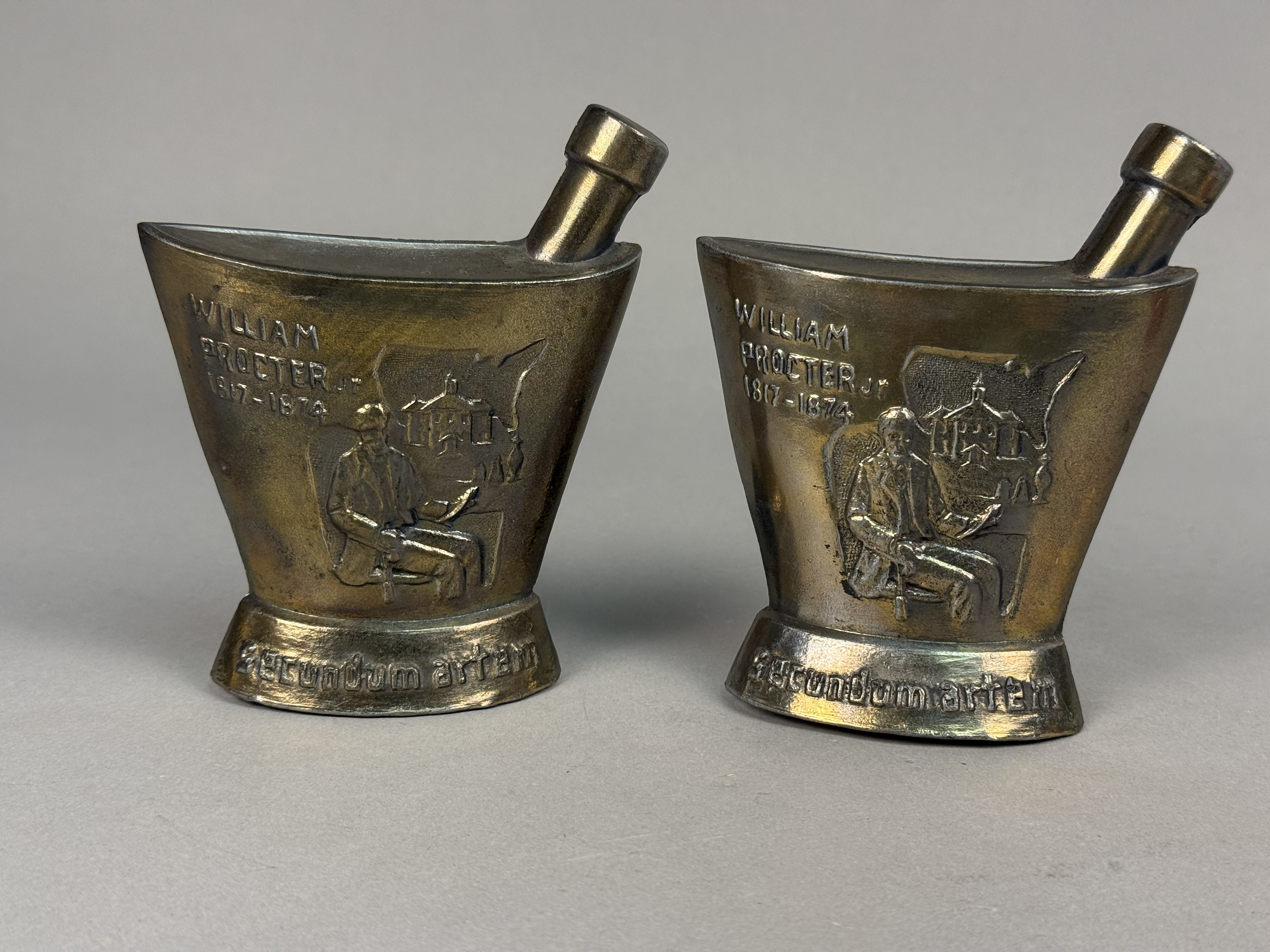 Schering William Procter Jr. Bookends