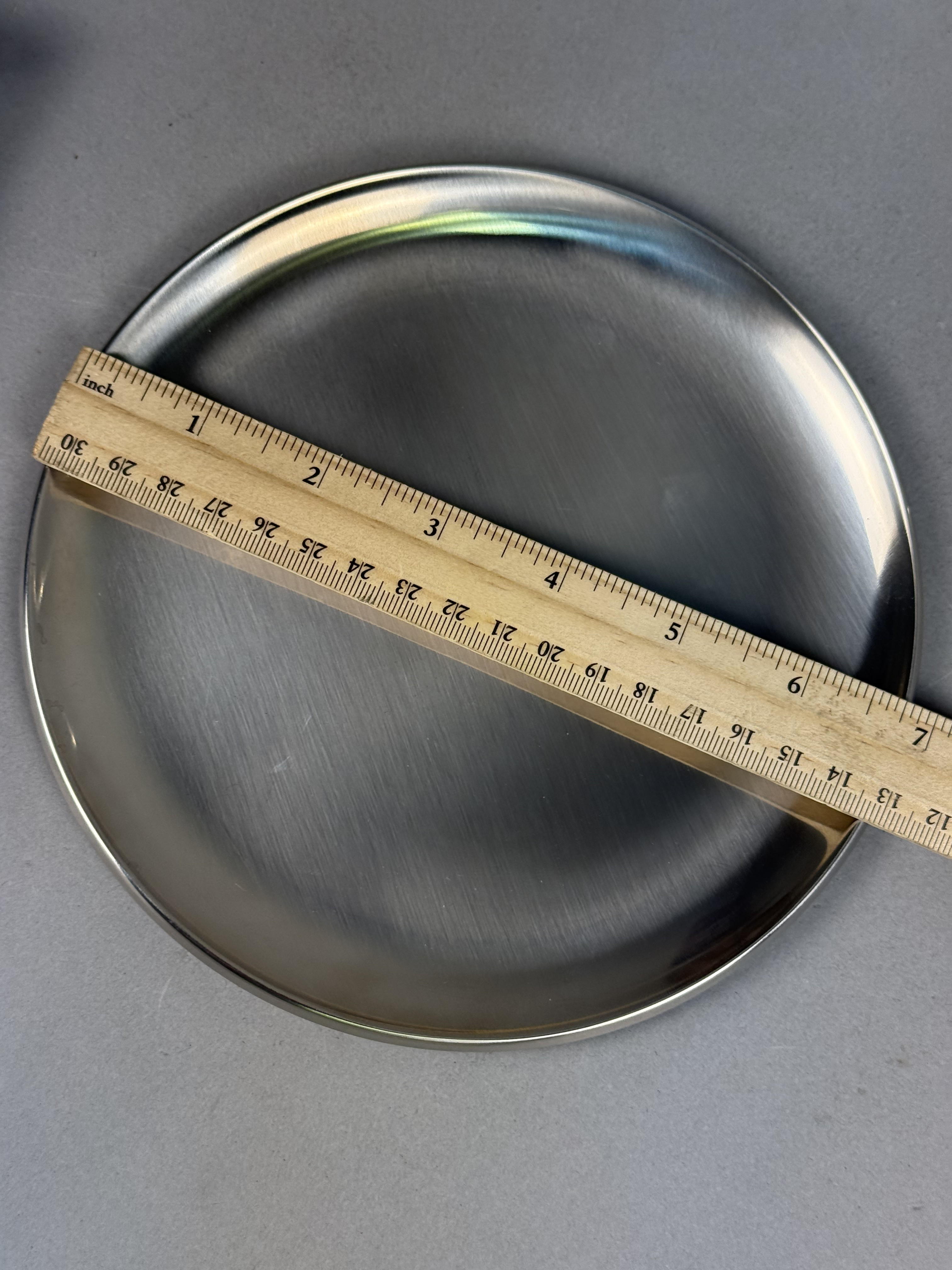 Two Mentholatum Company Stainless Dishes