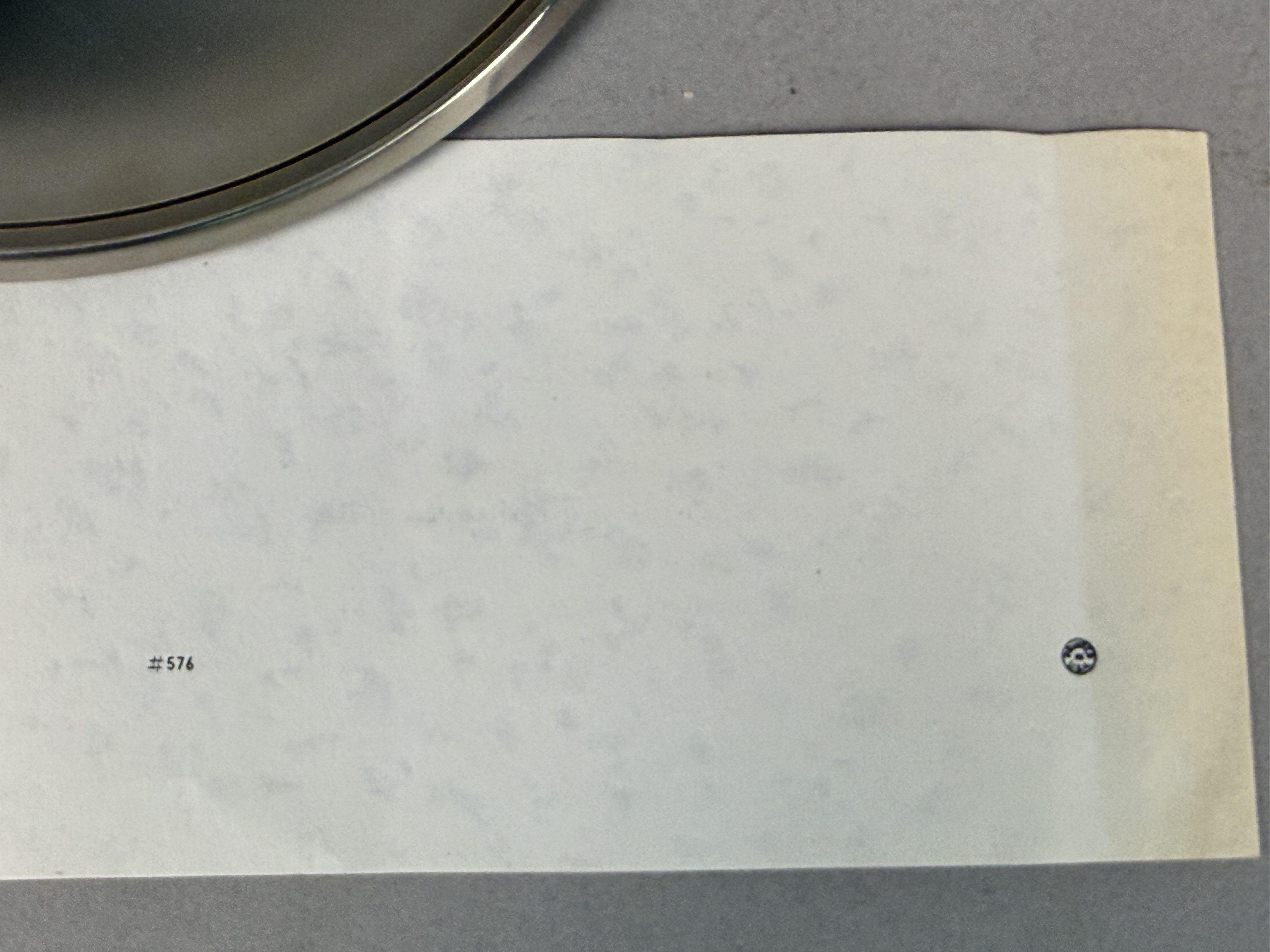 Two Mentholatum Company Stainless Dishes