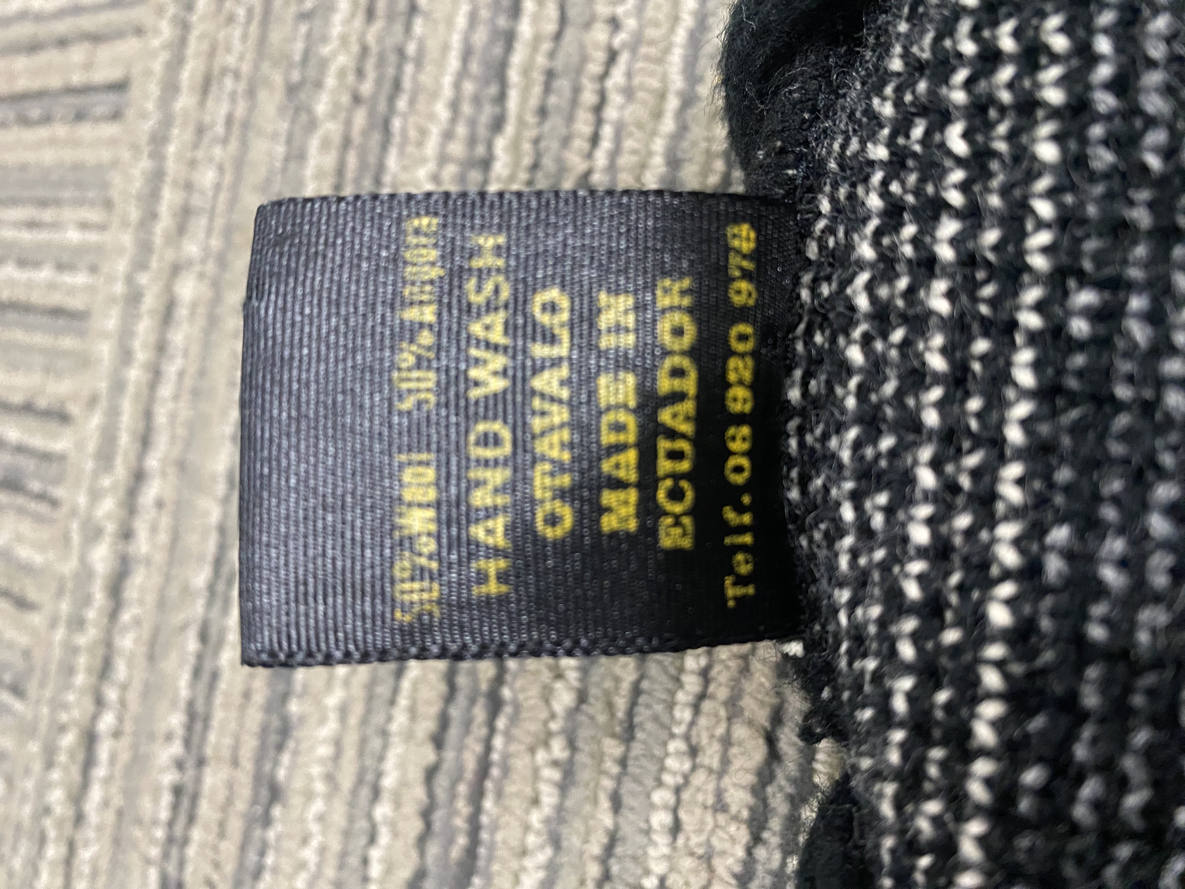 Vintage Tejidos Centenario Llama Cardigan