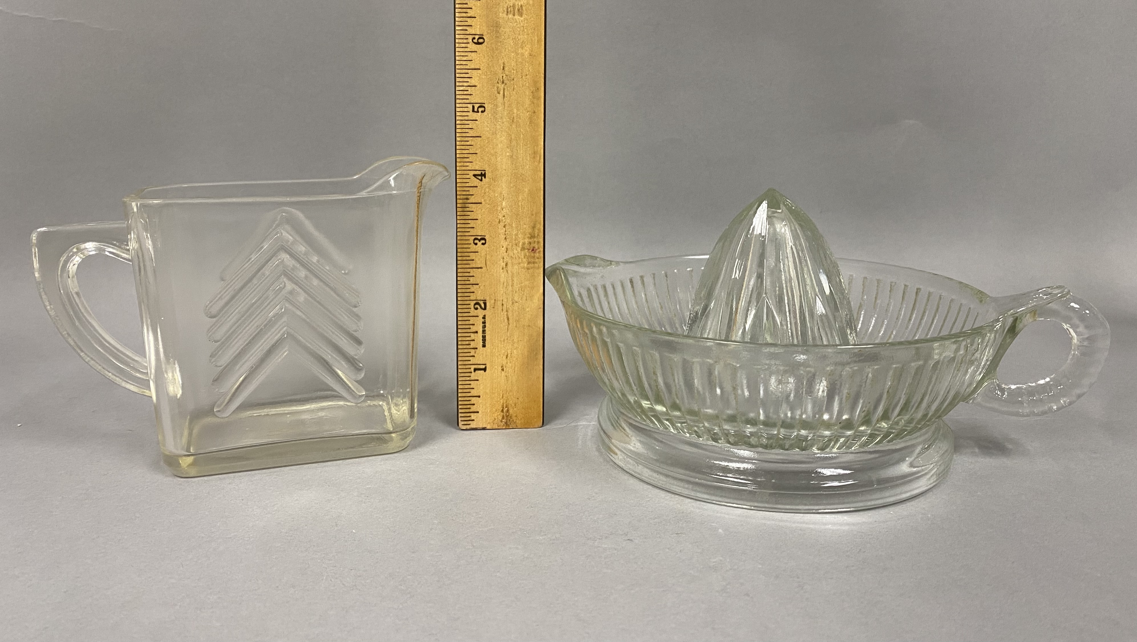 Collection of Vintage Pressed Glassware
