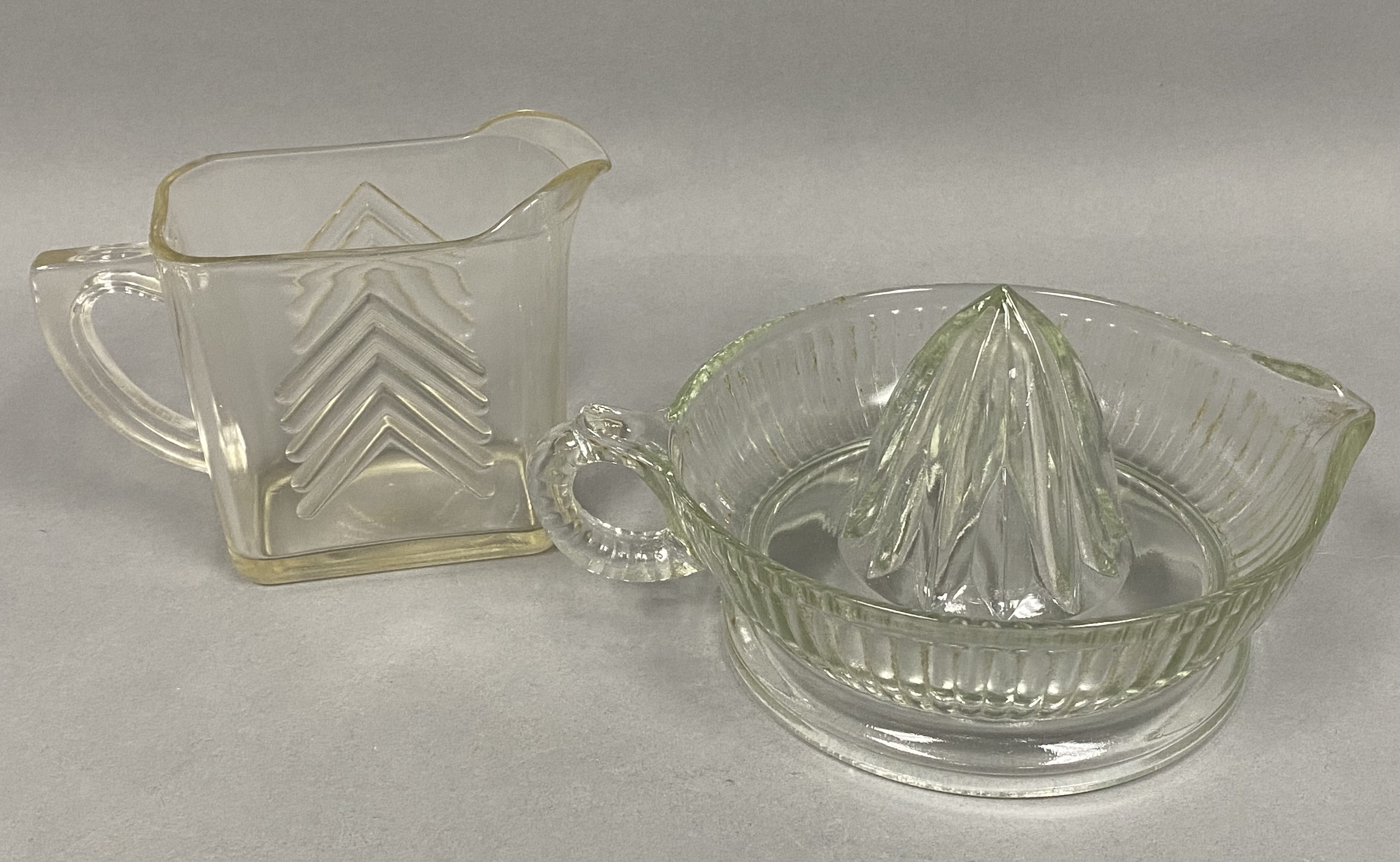 Collection of Vintage Pressed Glassware