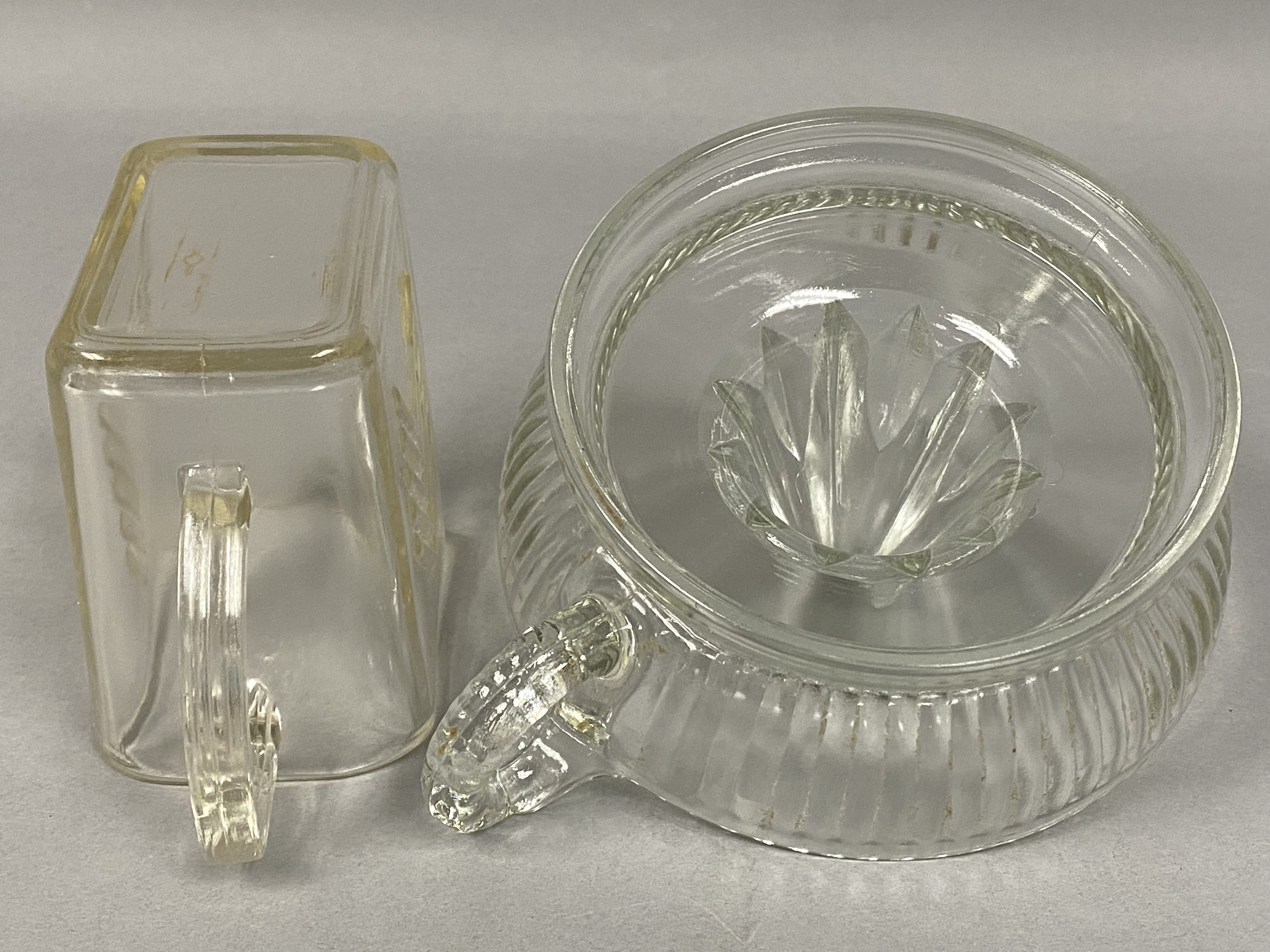 Collection of Vintage Pressed Glassware