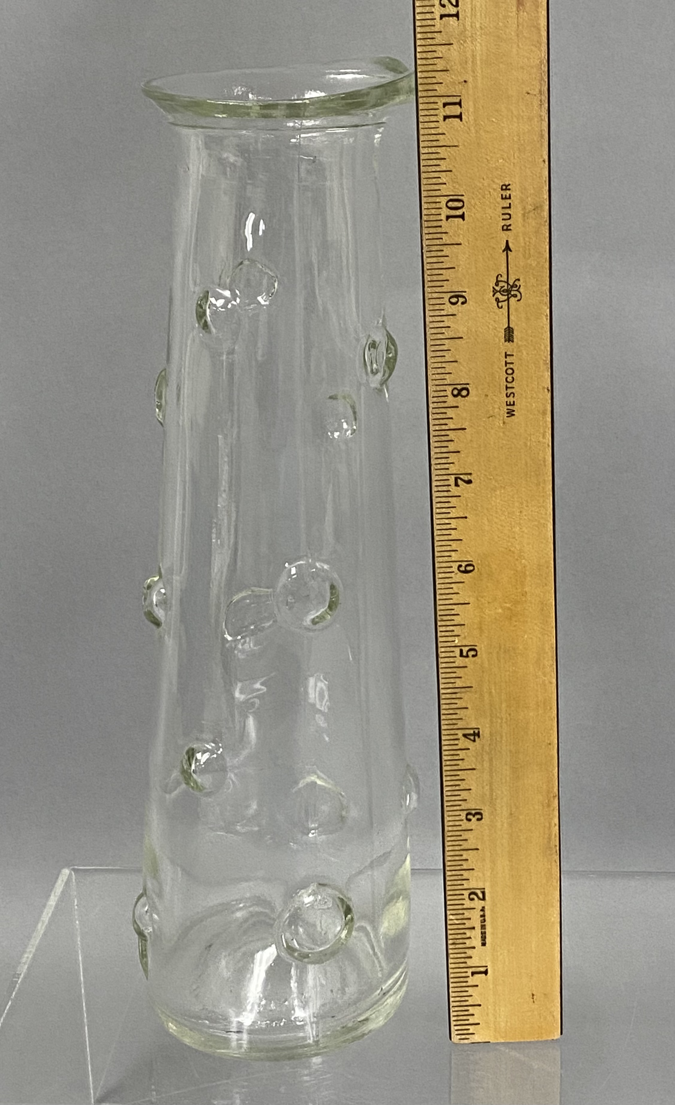 Two Vintage Glass Liquor Decanters