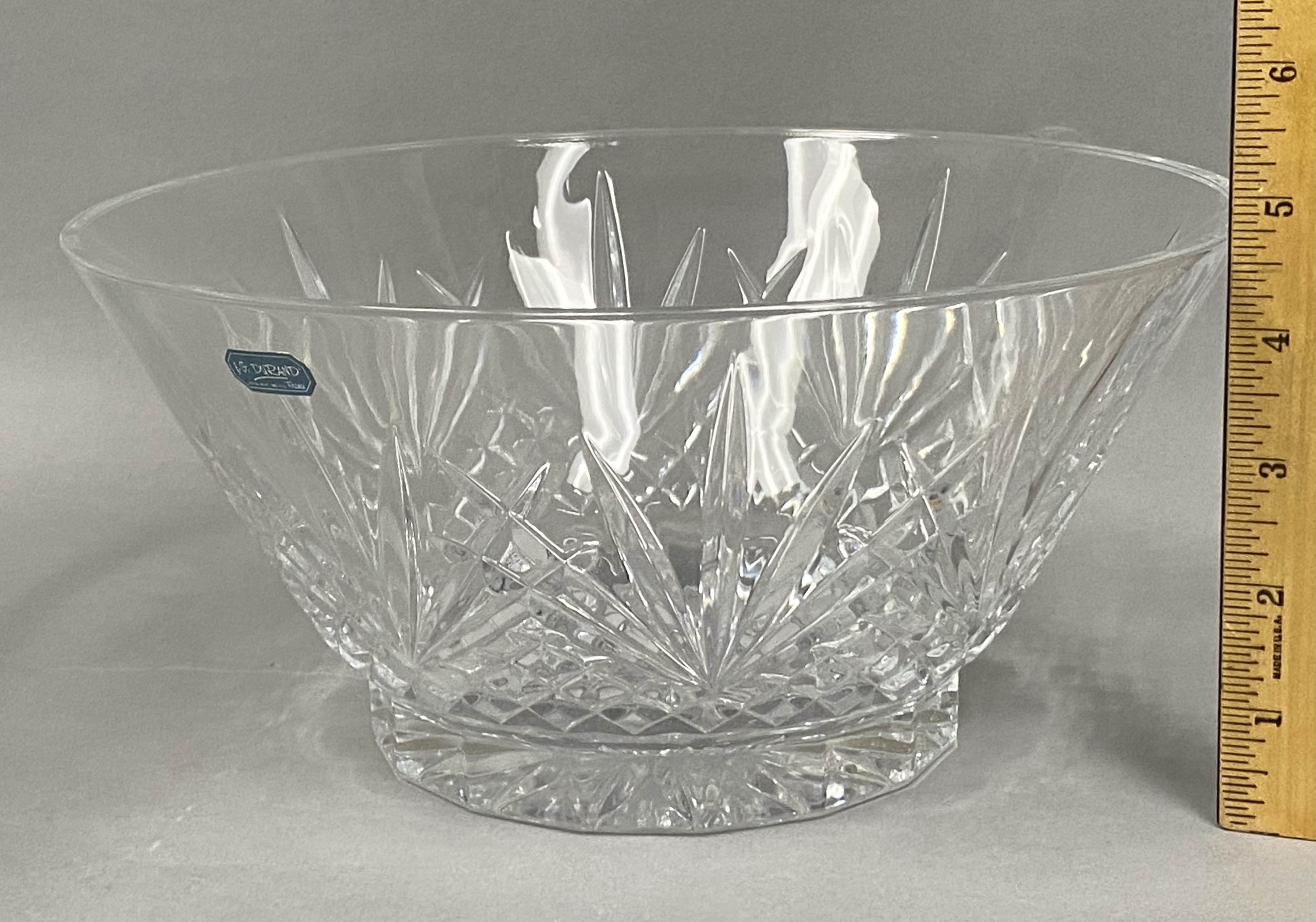 J.G. Durand Villemont Crystal Bowl Set