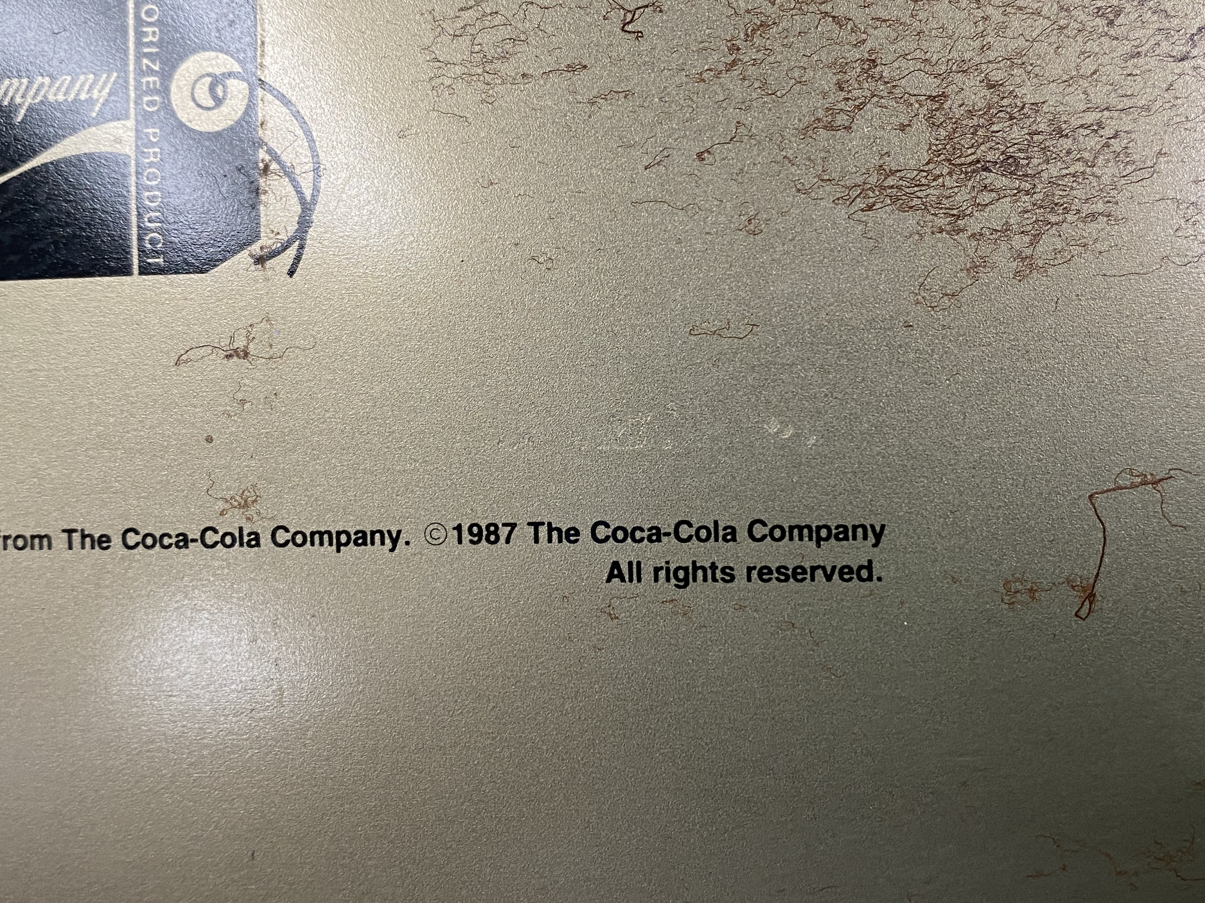 Three Commemorative Coca-Cola Advertising Trays