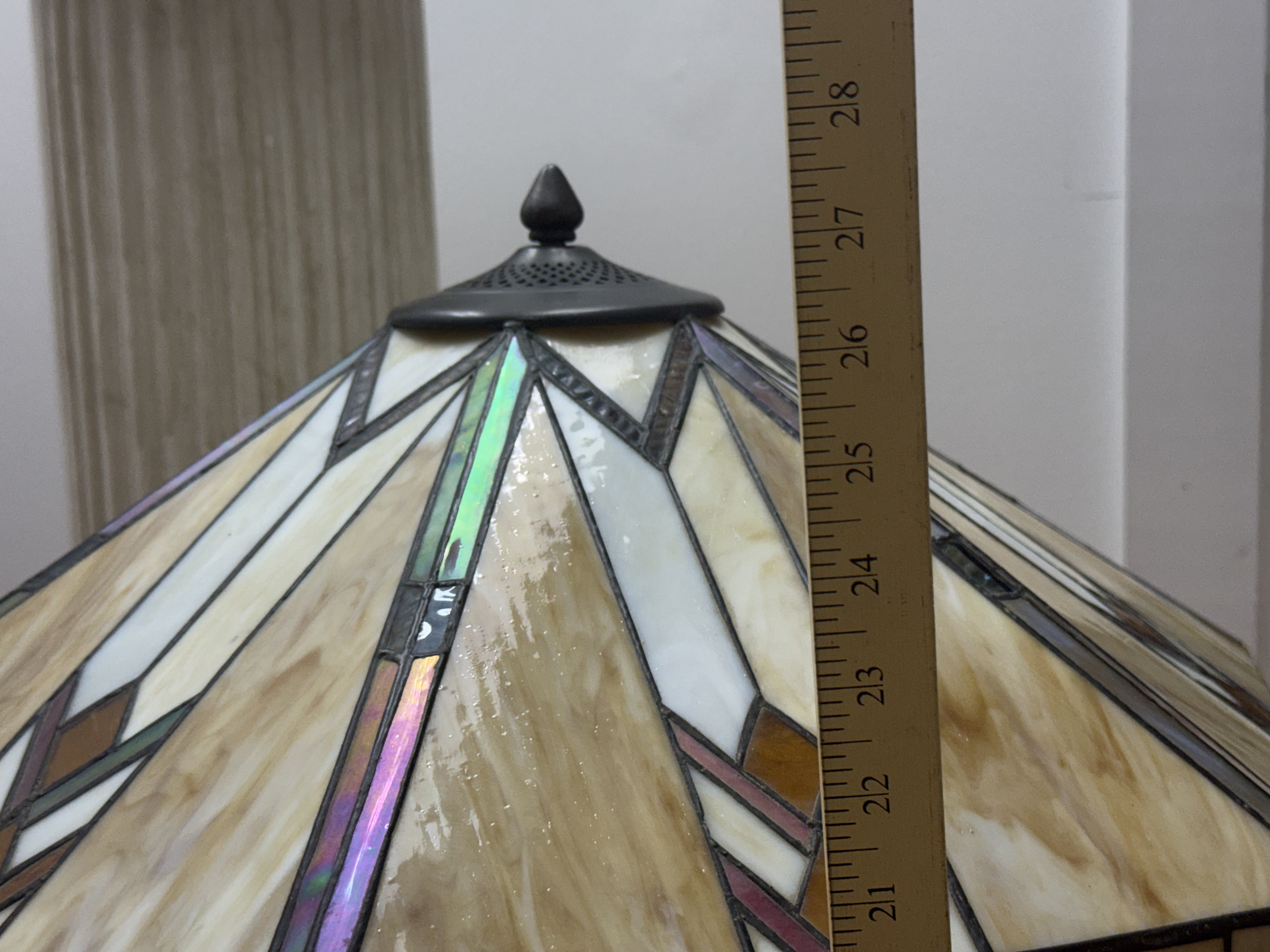 Mission Style Barley Twist Table Lamp