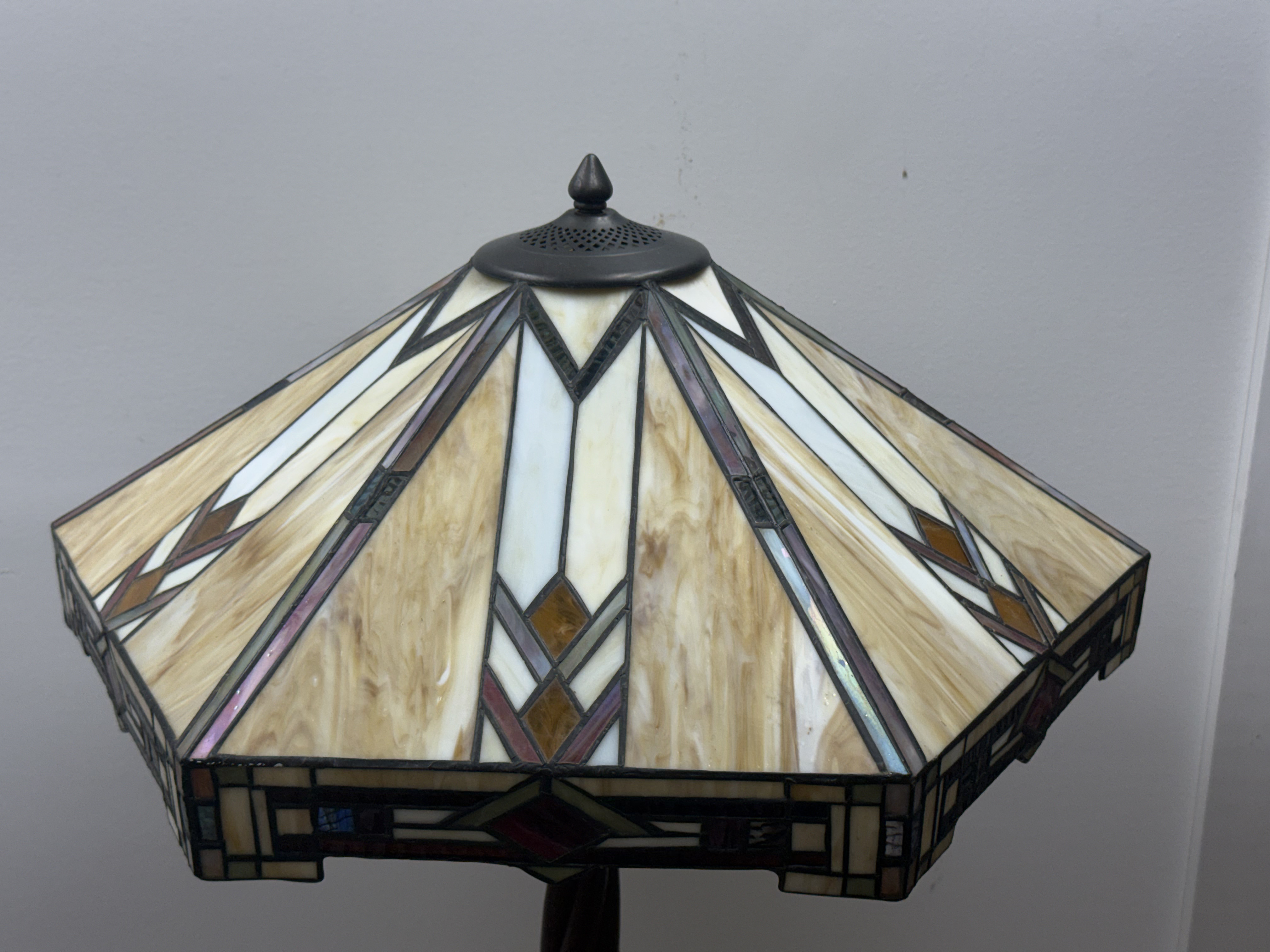 Mission Style Barley Twist Table Lamp