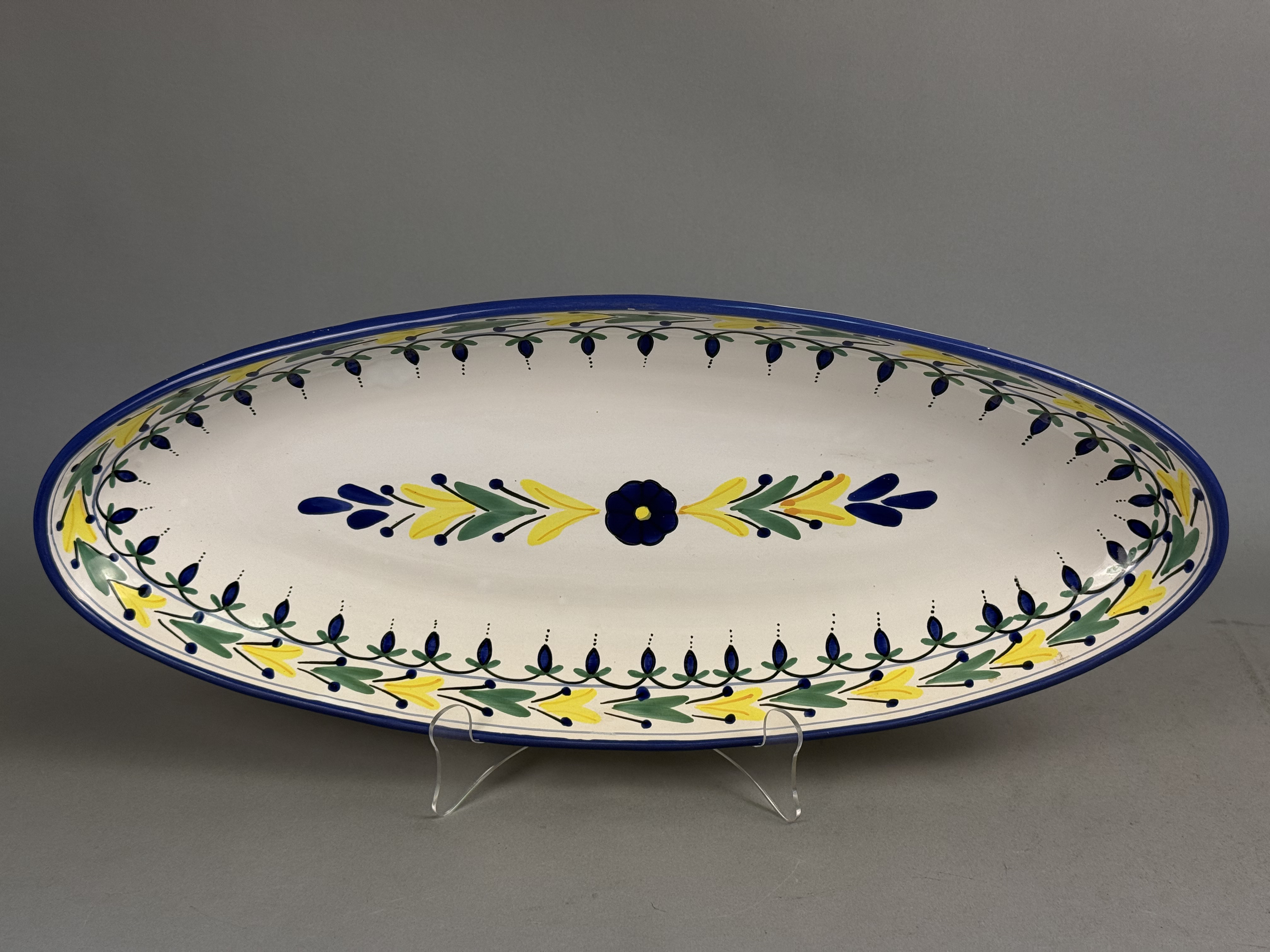 Le Souk Tunisia Hand-Painted Platter