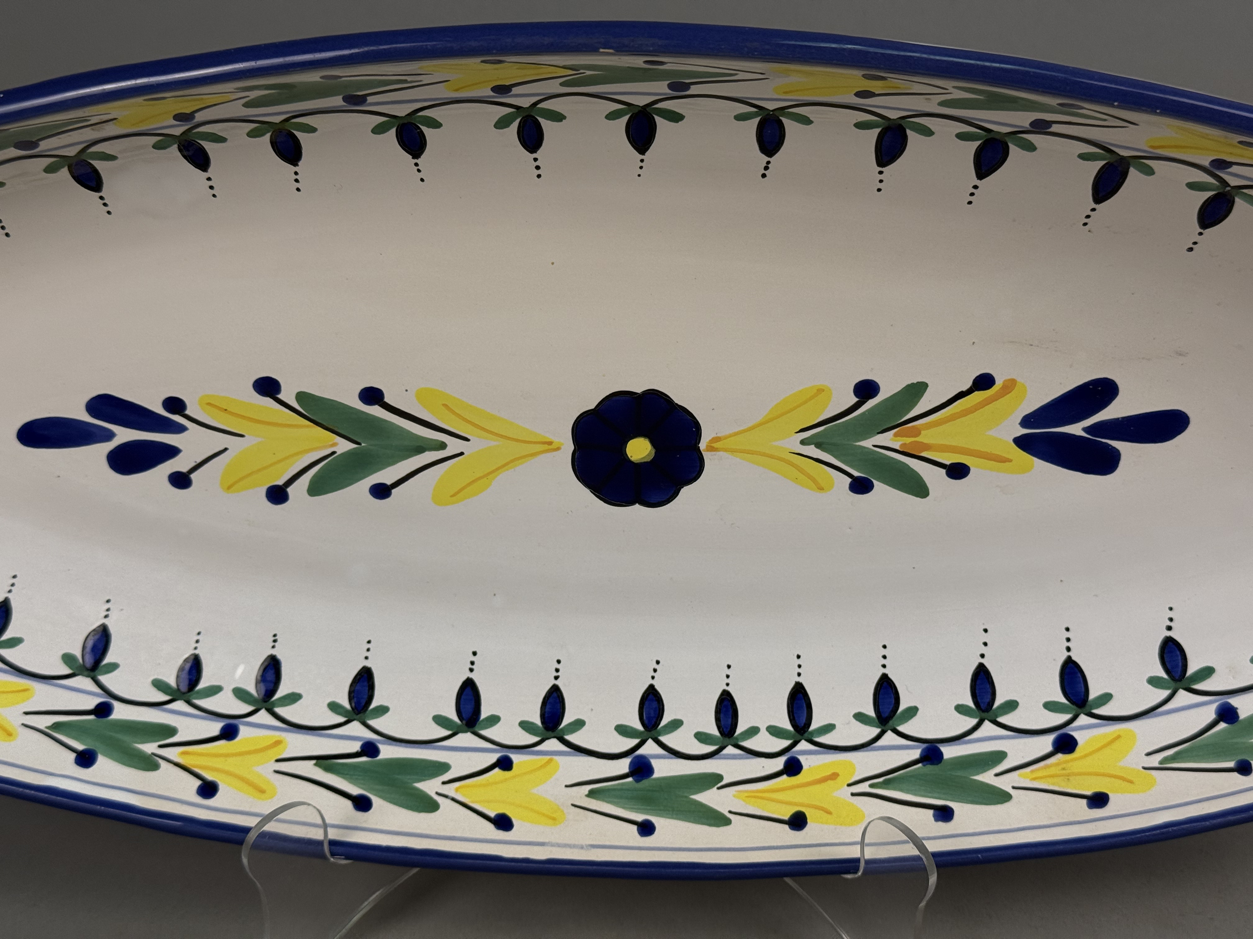 Le Souk Tunisia Hand-Painted Platter