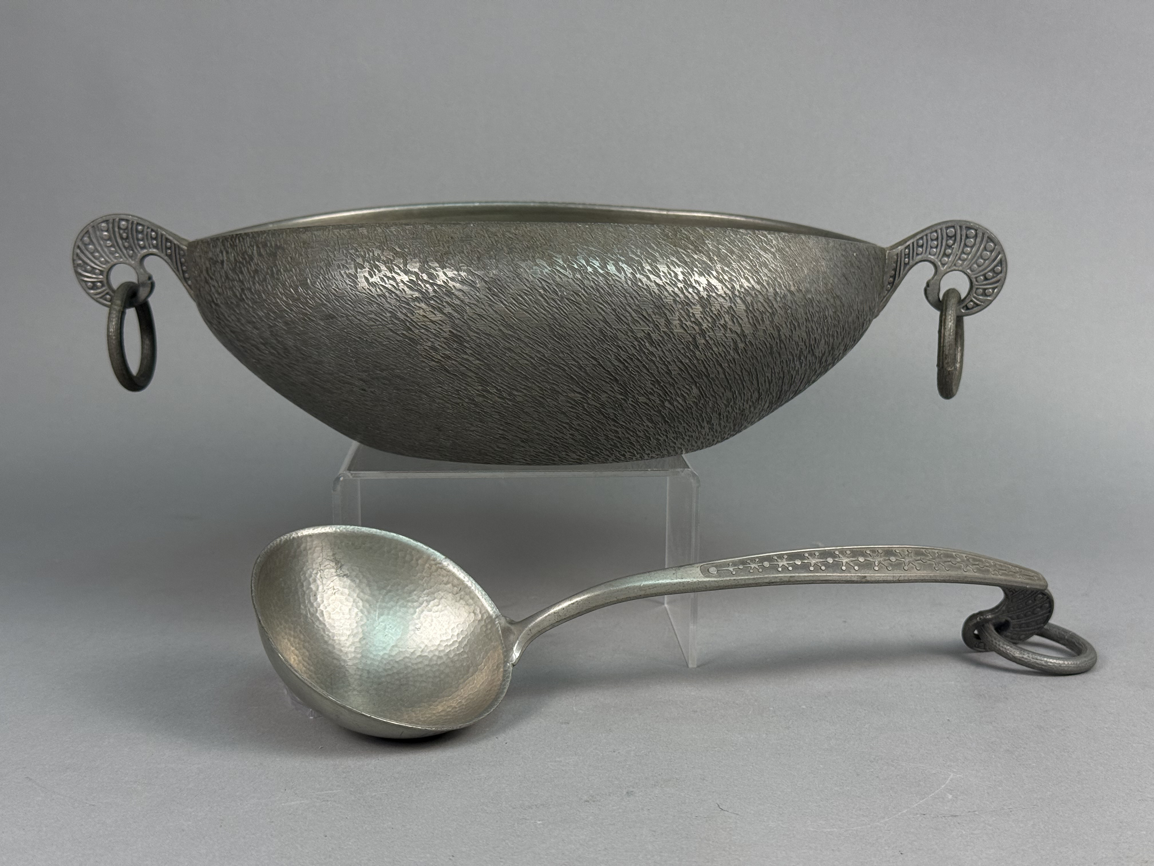 Norwegian Eik Tinn Pewter Set