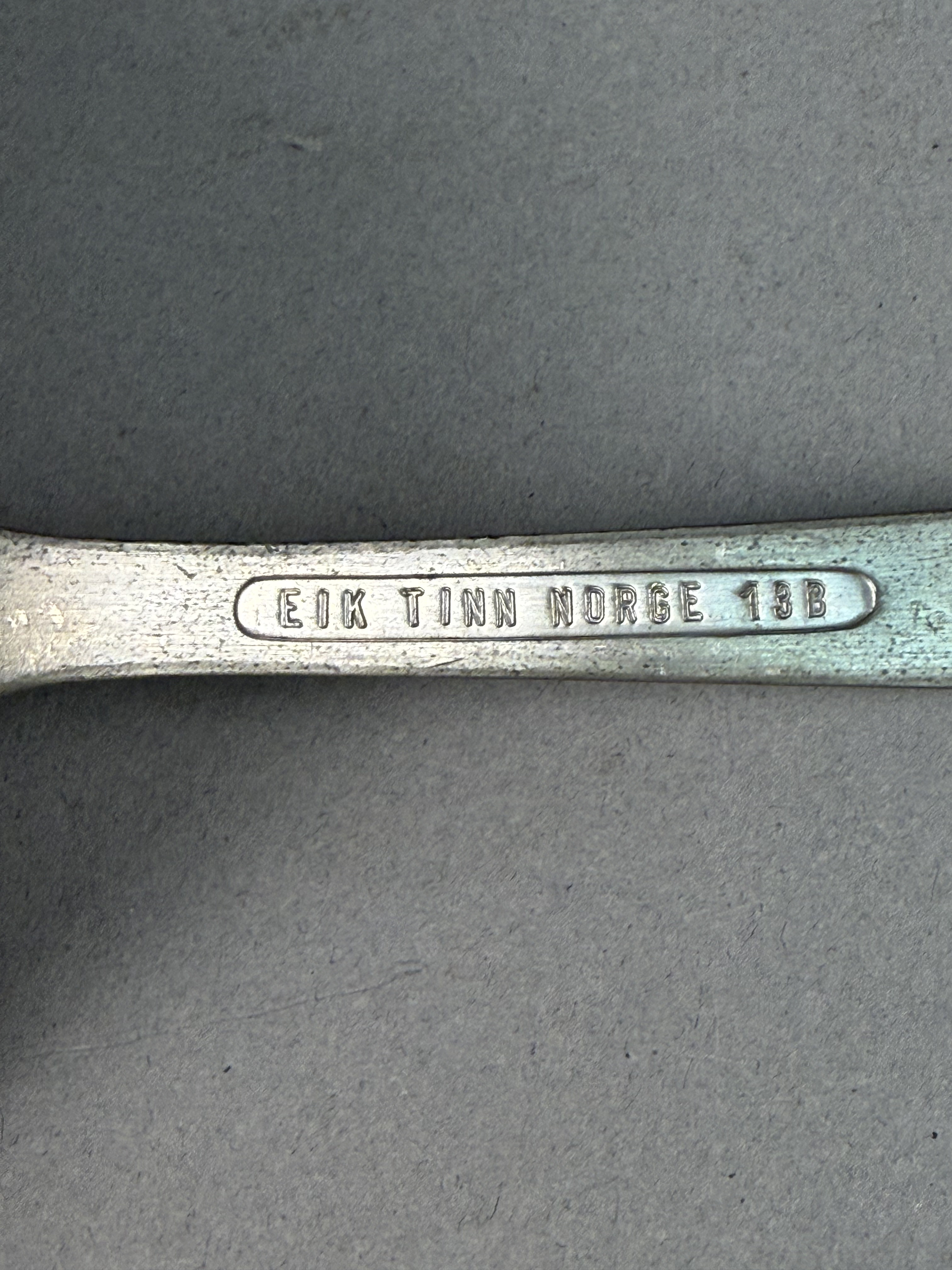 Norwegian Eik Tinn Pewter Set