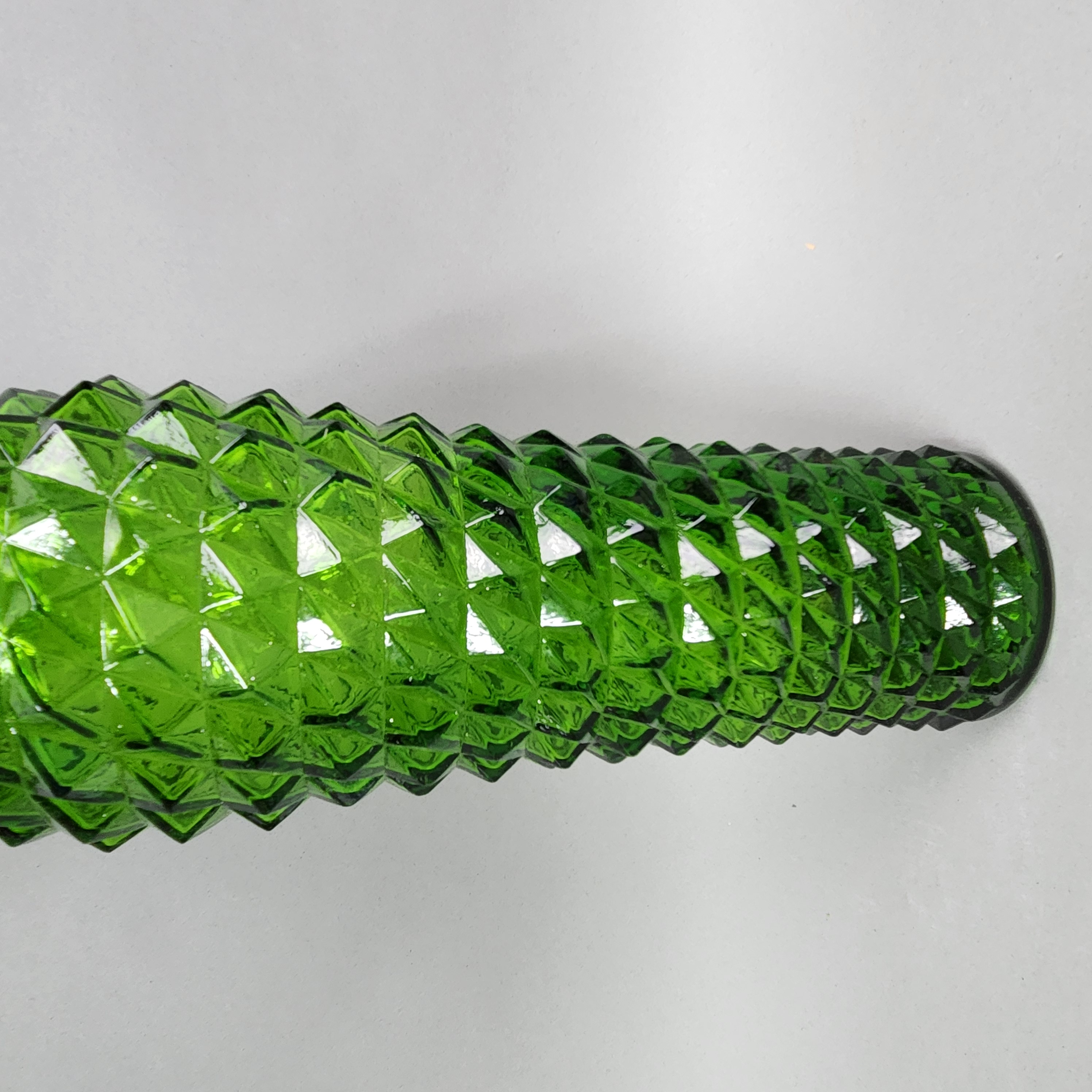 Empoli Green Diamond Point Bottle