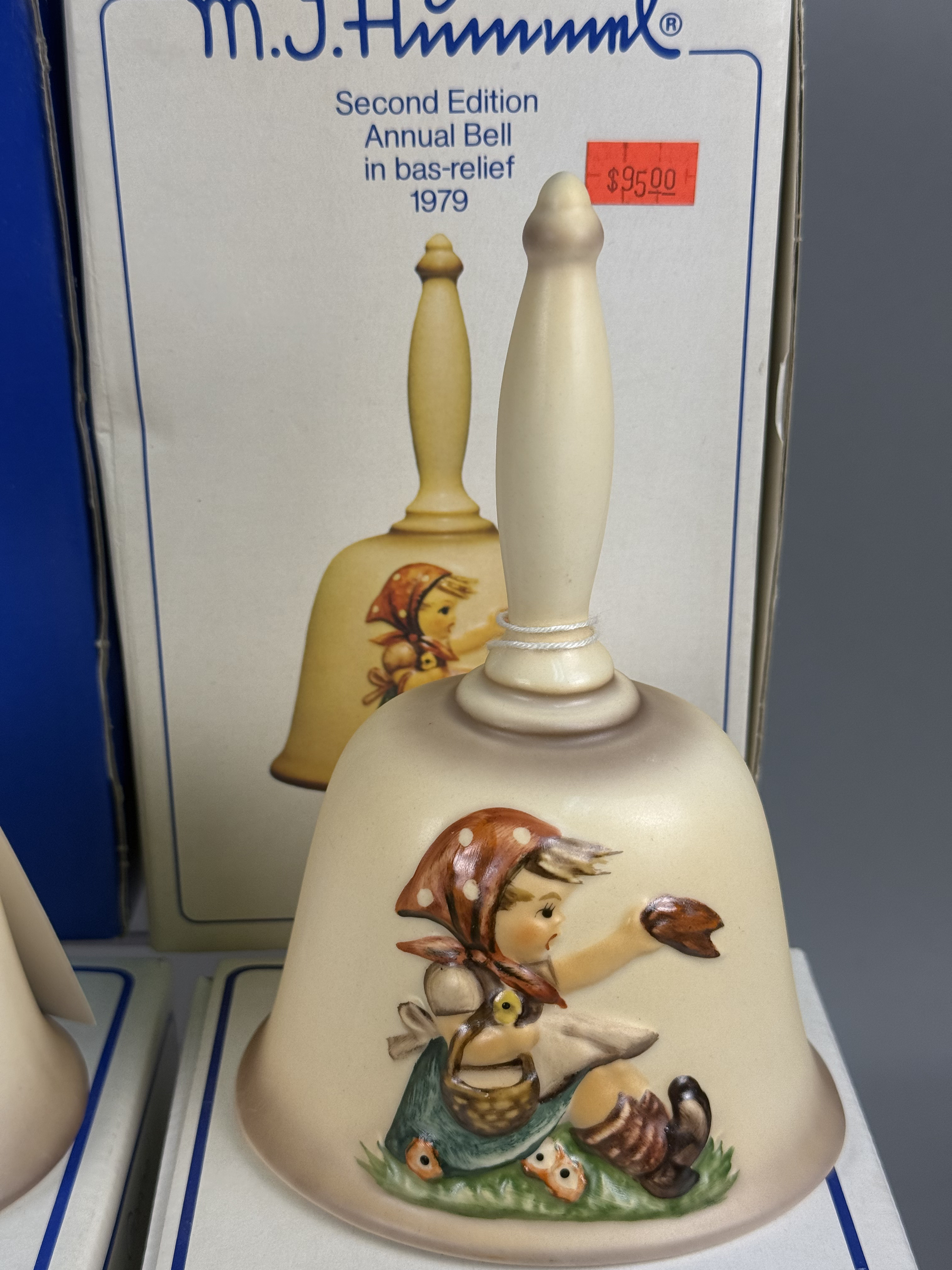 Four Goebel Hummel Annual Bells