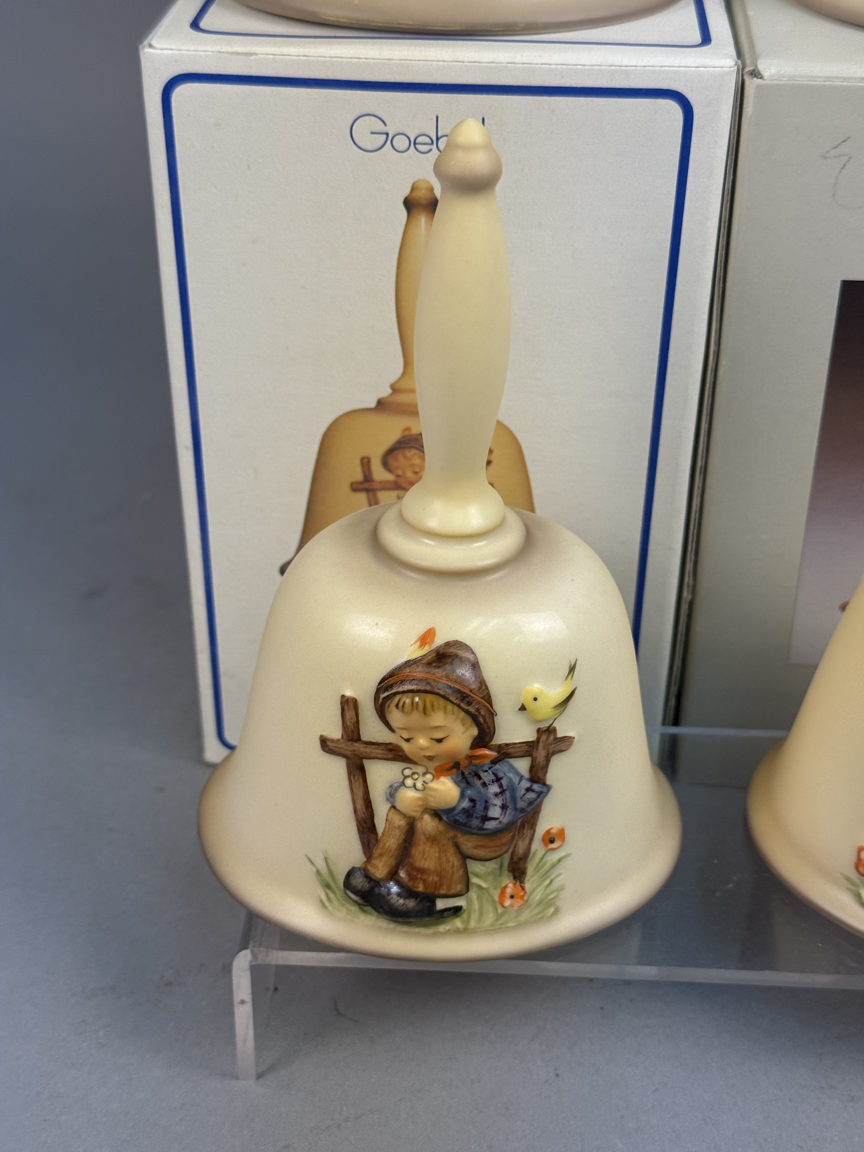Four Goebel Hummel Annual Bells