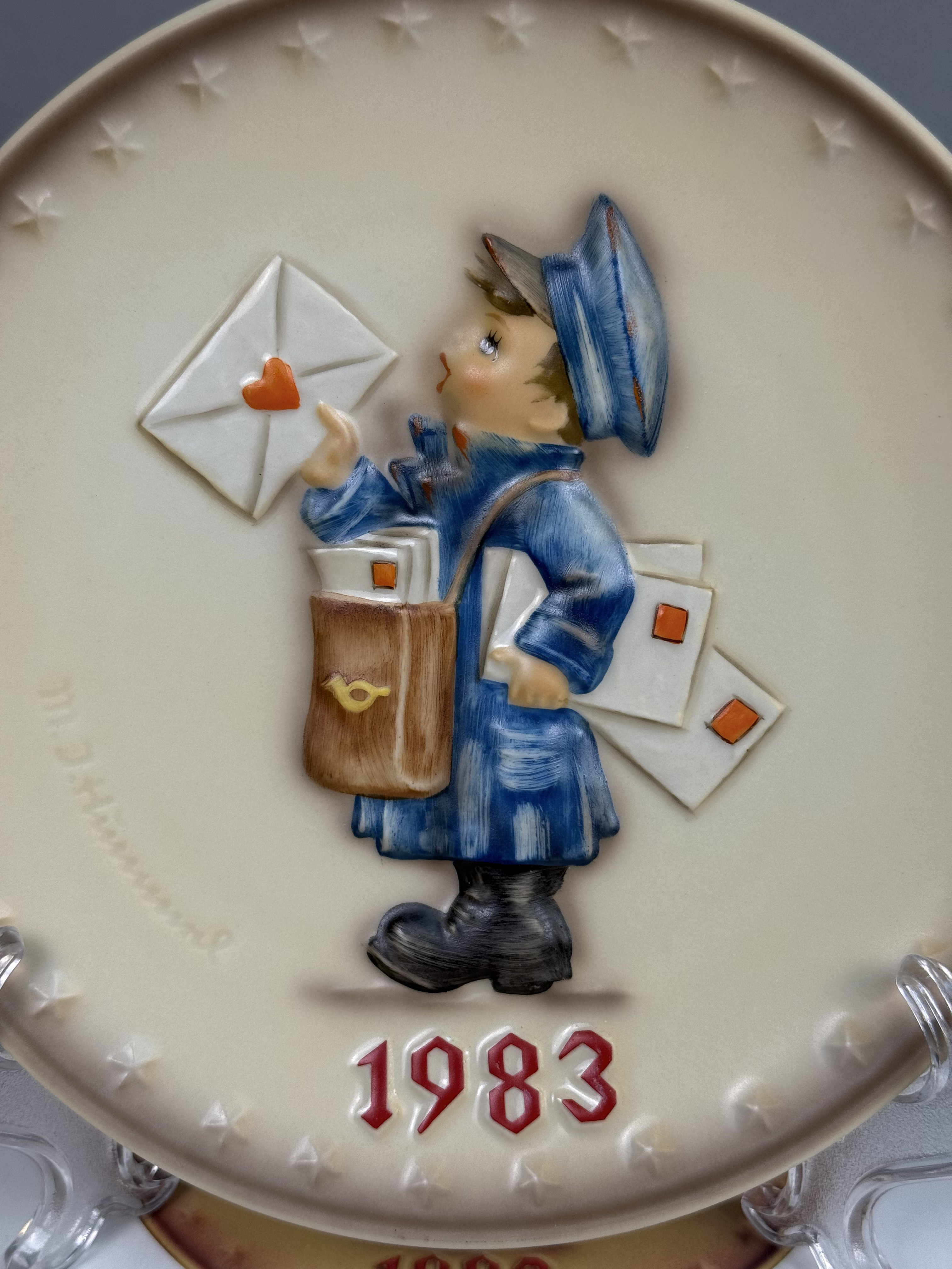Three Goebel M.J. Hummel Annual Plates