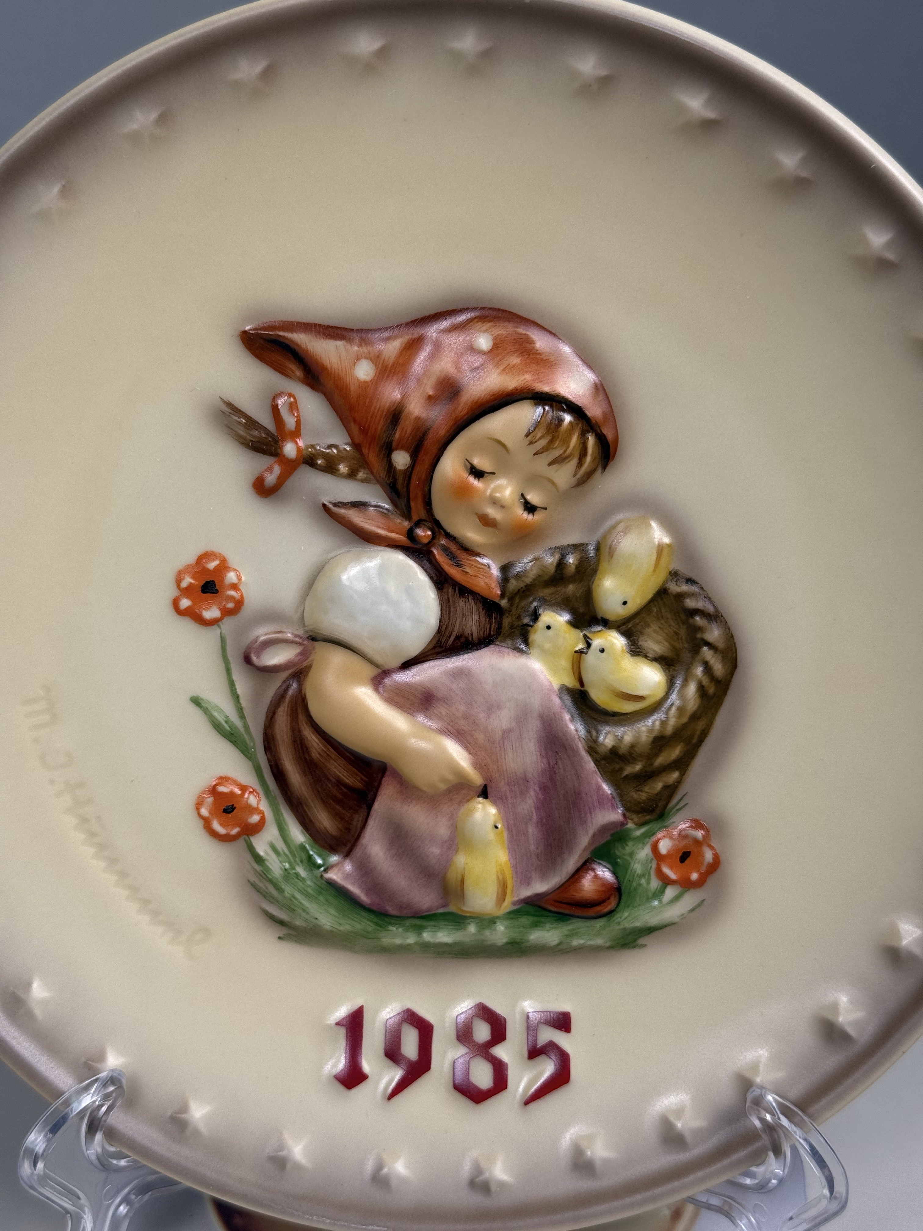 Three Goebel M.J. Hummel Annual Plates