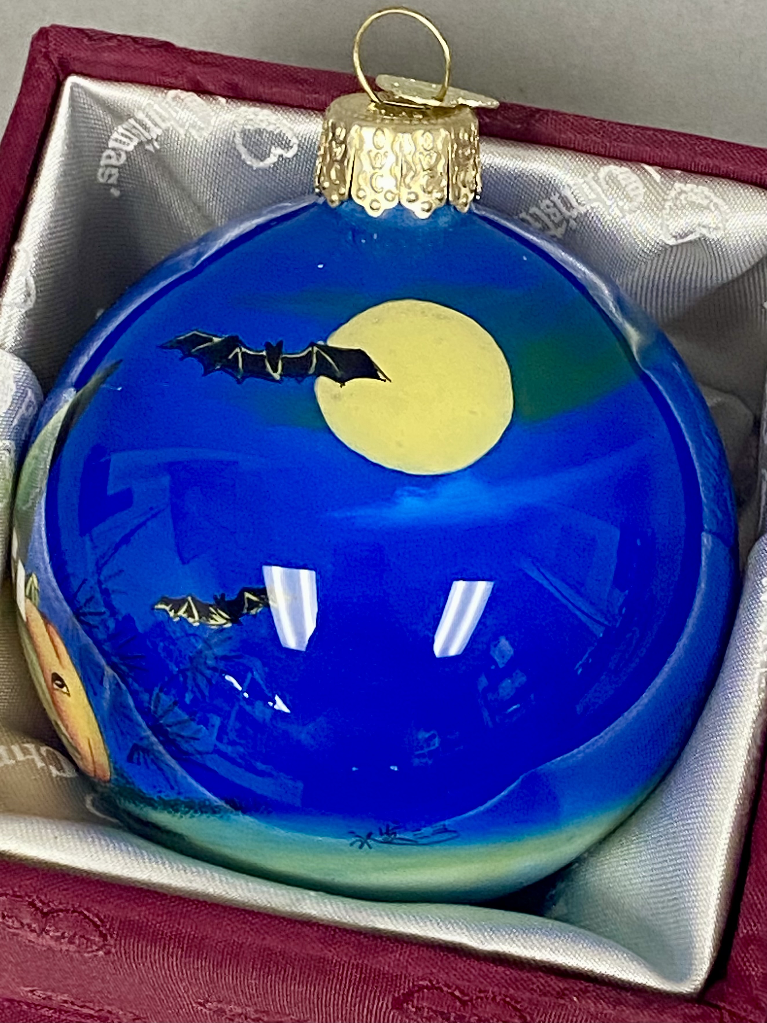 Three Old World Christmas Halloween Ornaments
