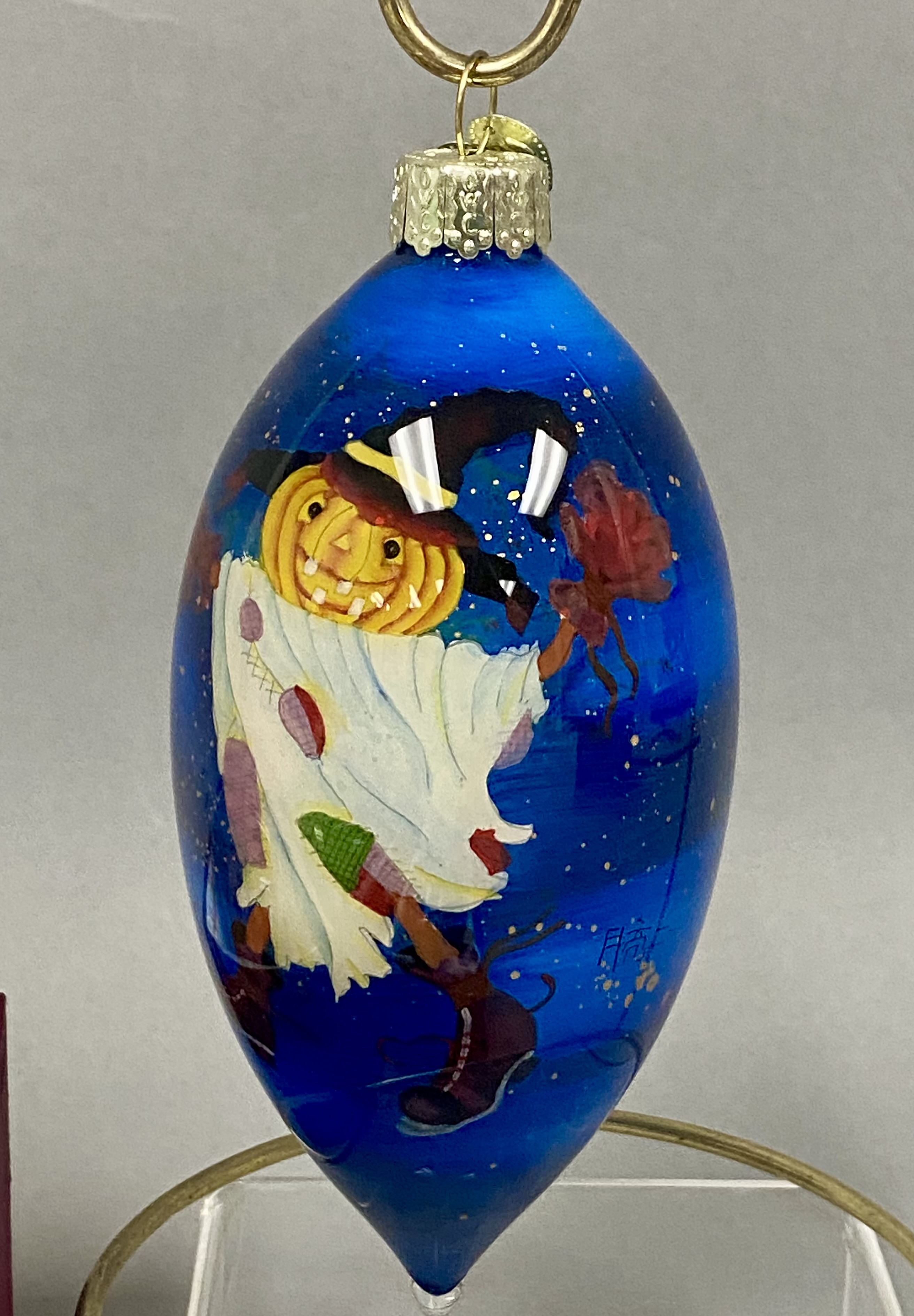Set of Four Old World Christmas Halloween Ornaments