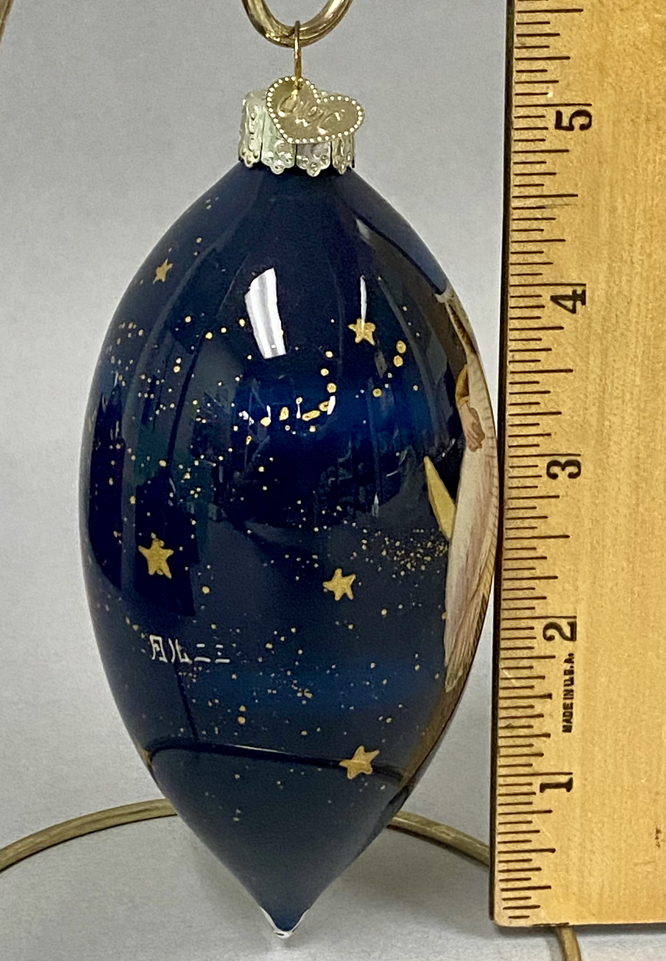 4 OWC Halloween Glass Ornaments