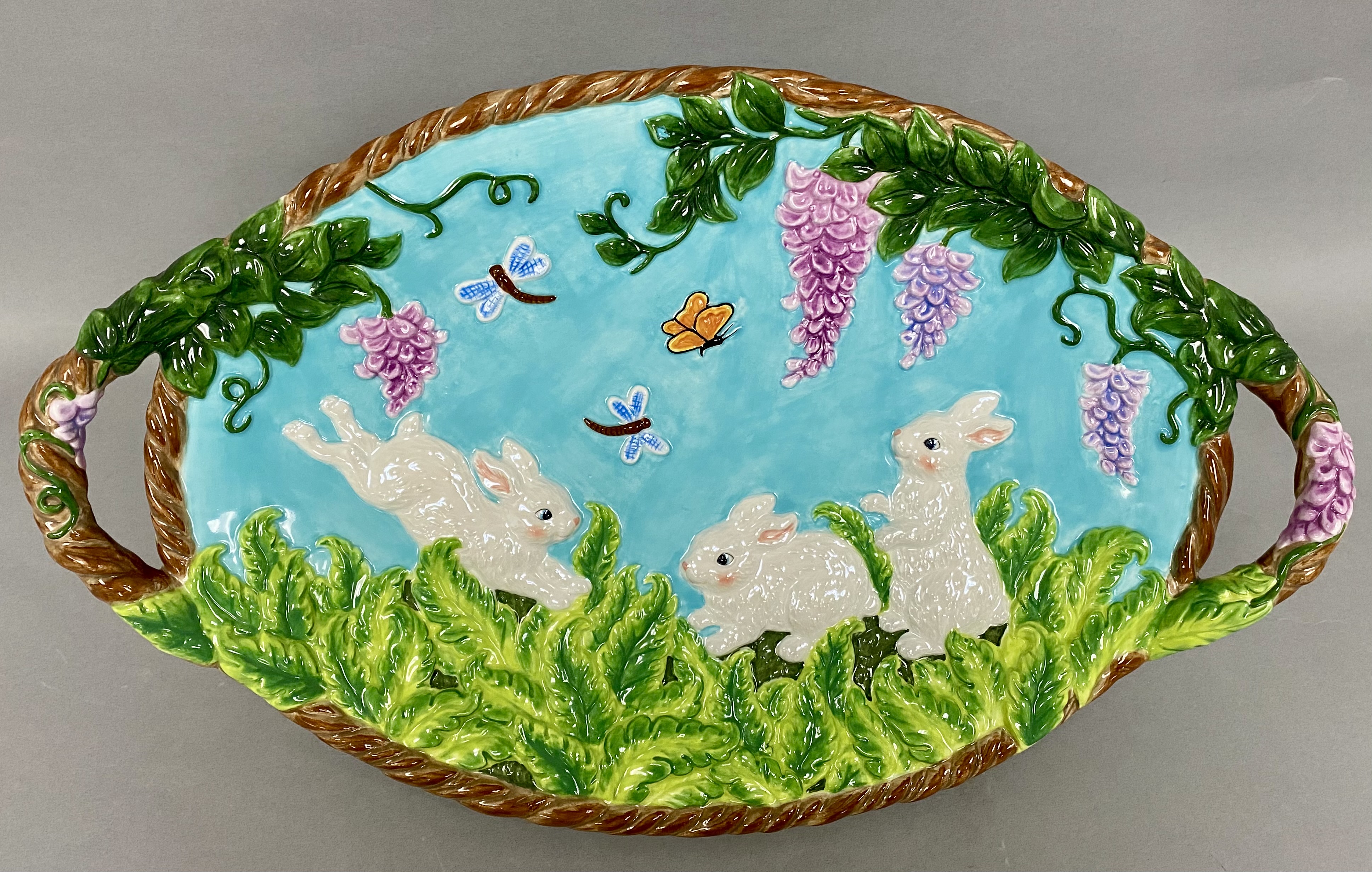 Christopher Radko Fern Meadow Platter