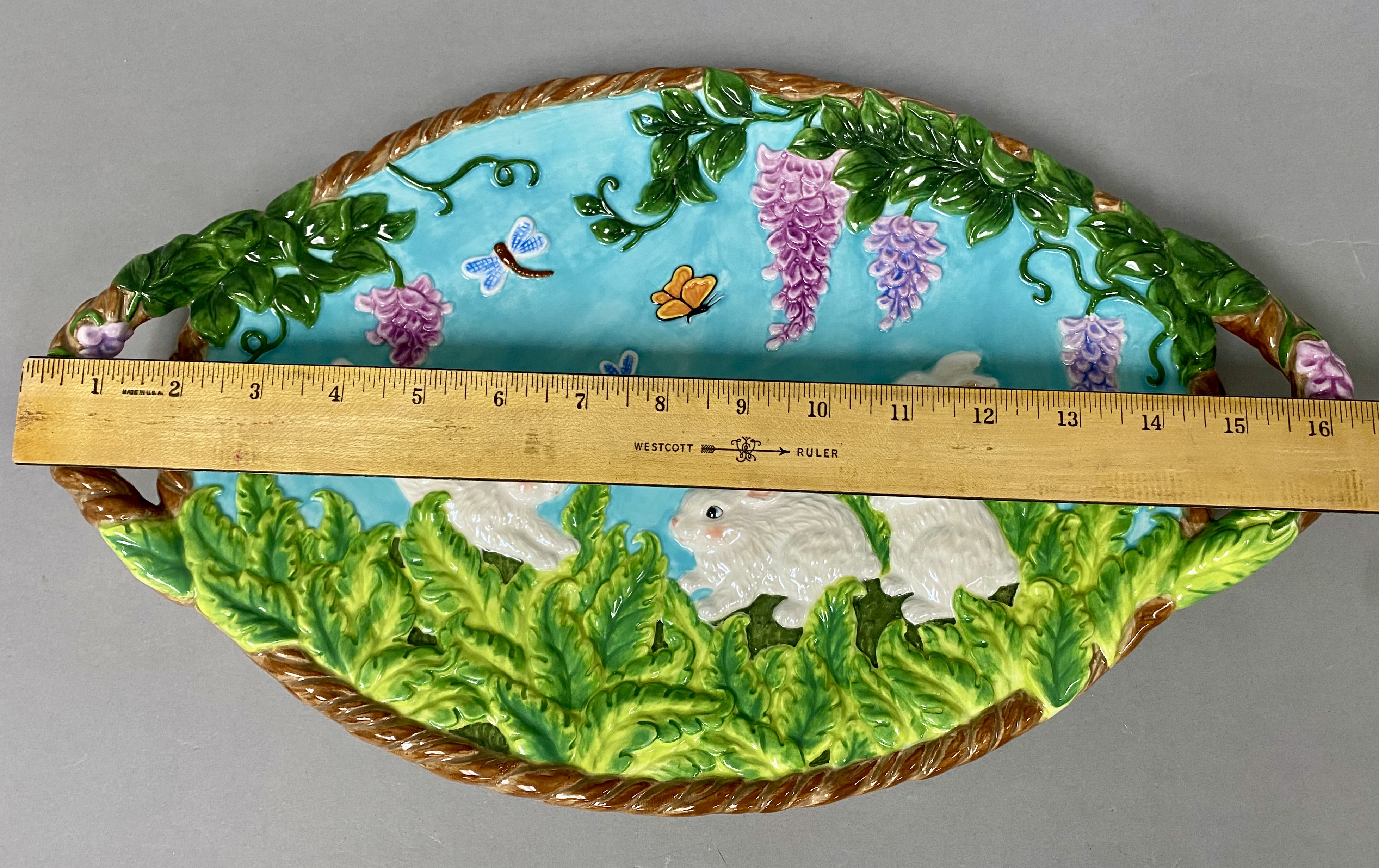 Christopher Radko Fern Meadow Platter