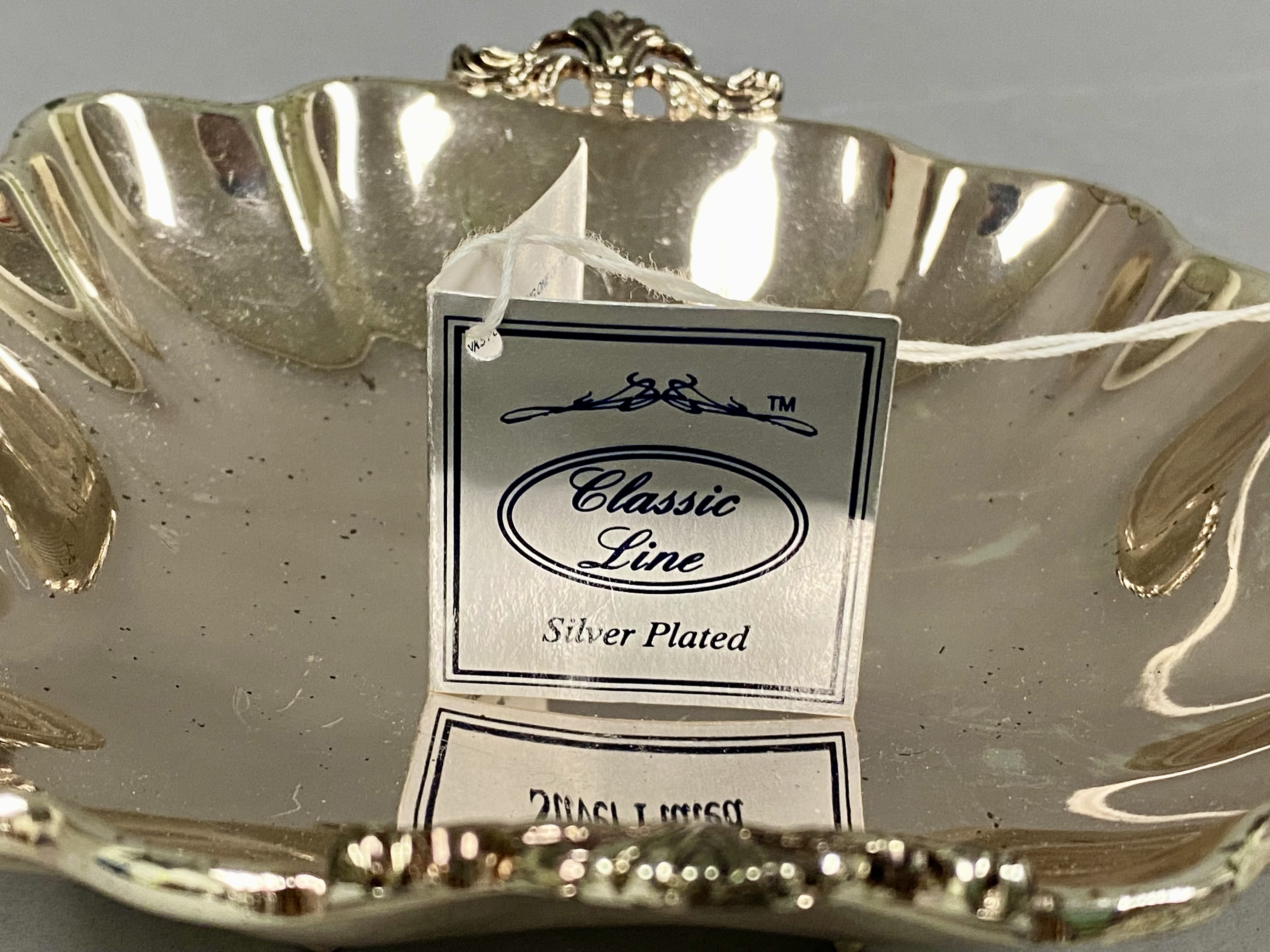 Silver-Plated Bowl and Demitasse Spoons