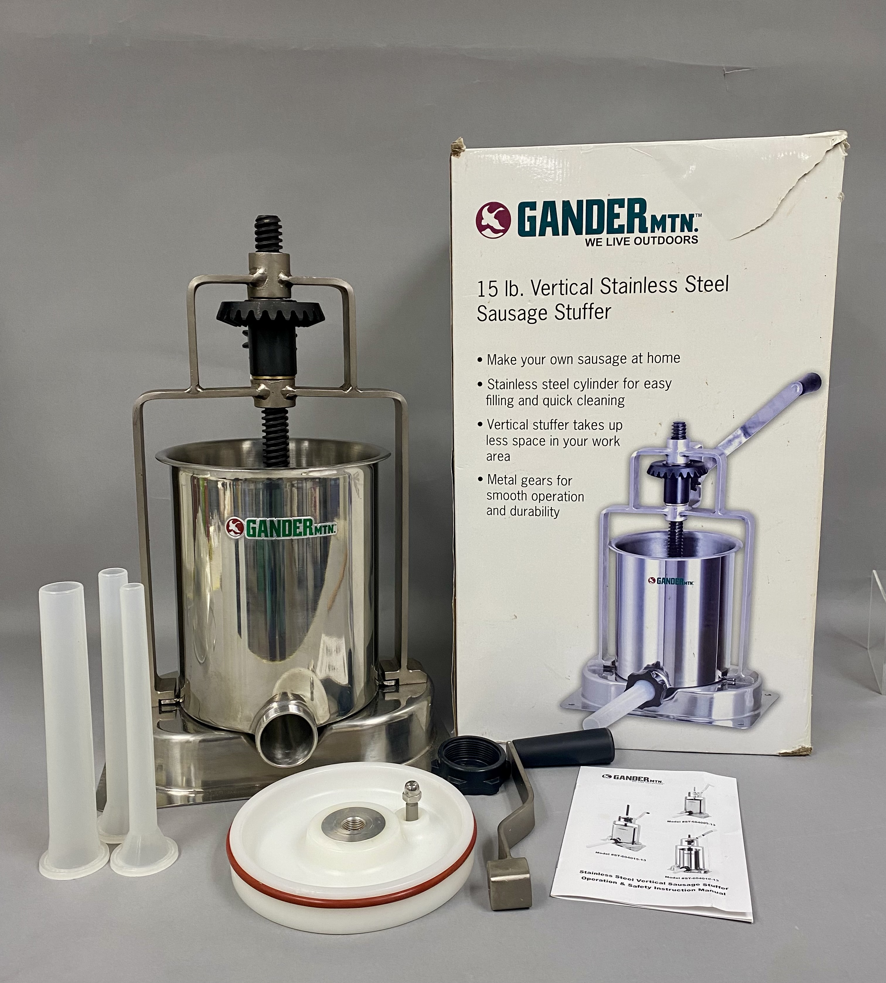 Gander Mountain 15lb Sausage Stuffer