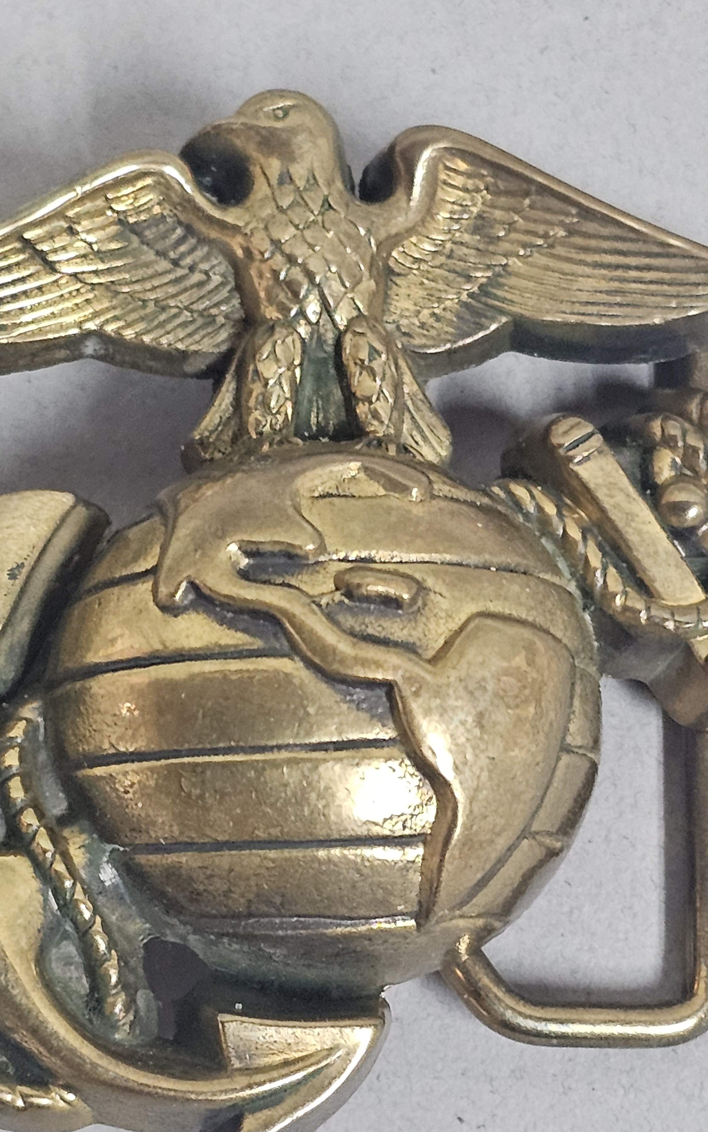Baron Buckle 1978 USMC Belt Buckle