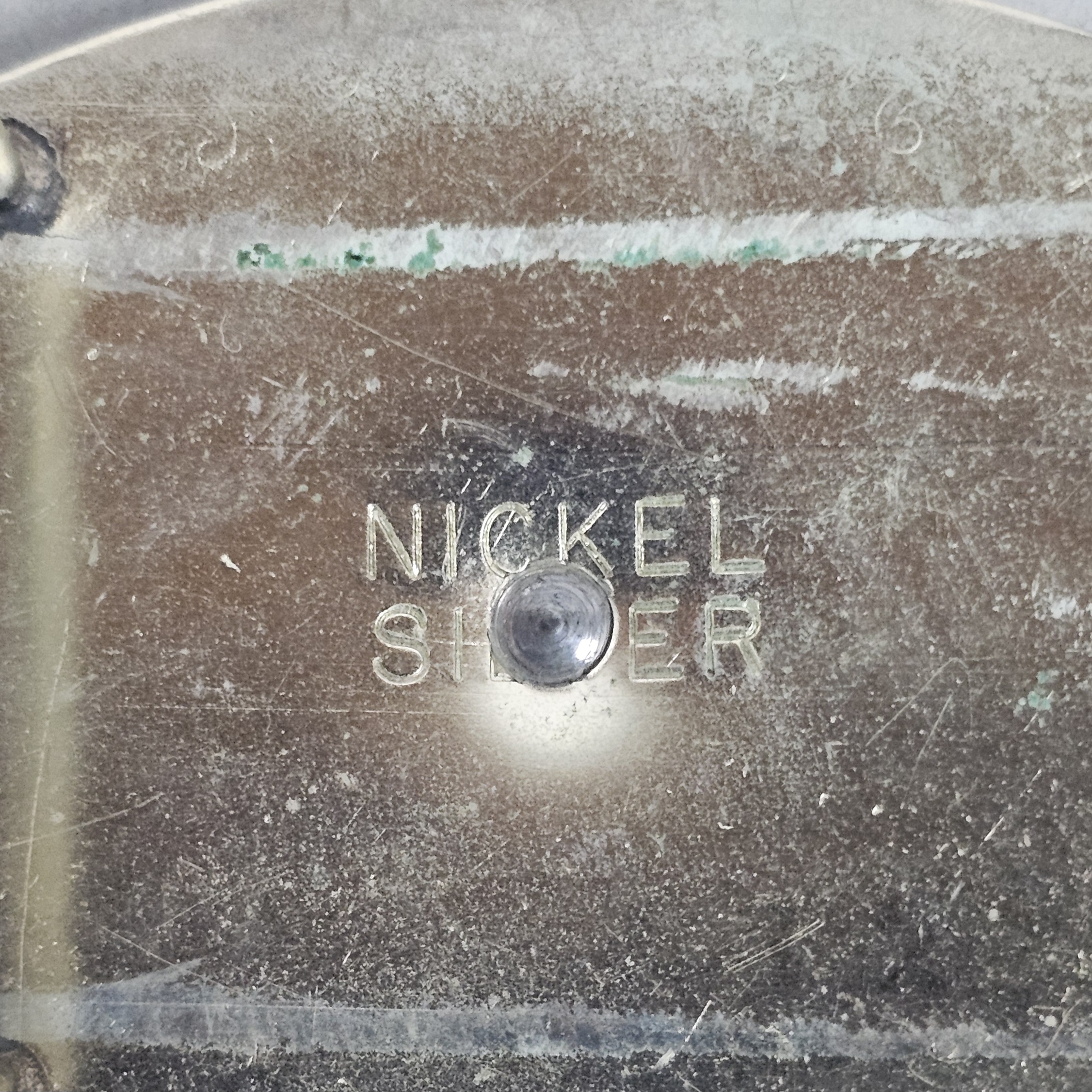 Nickel Silver Bucking Bronco Buckle