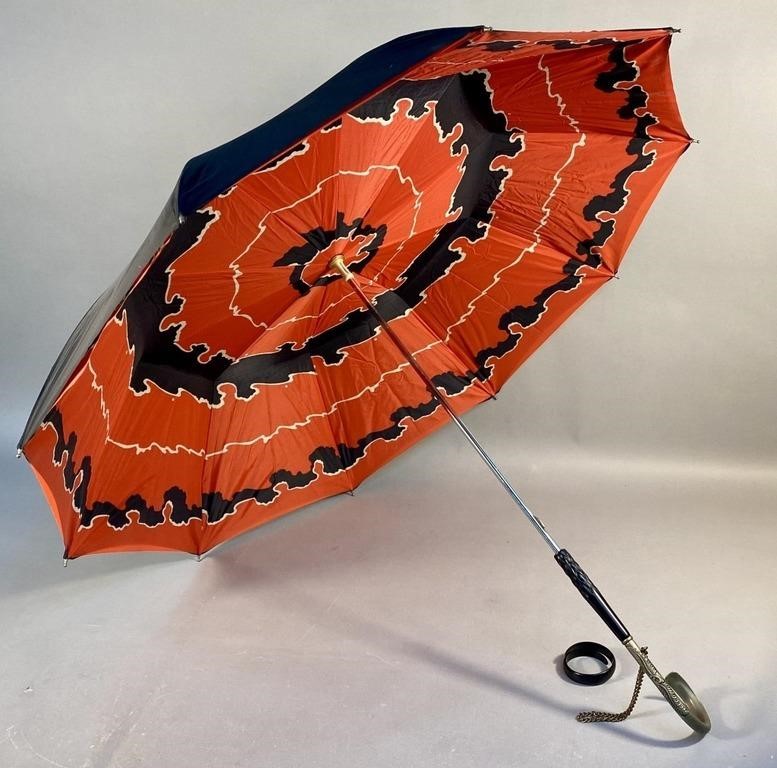 Vintage Double Layered Stick Umbrella