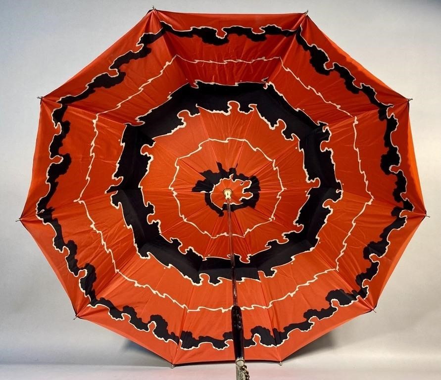 Vintage Double Layered Stick Umbrella
