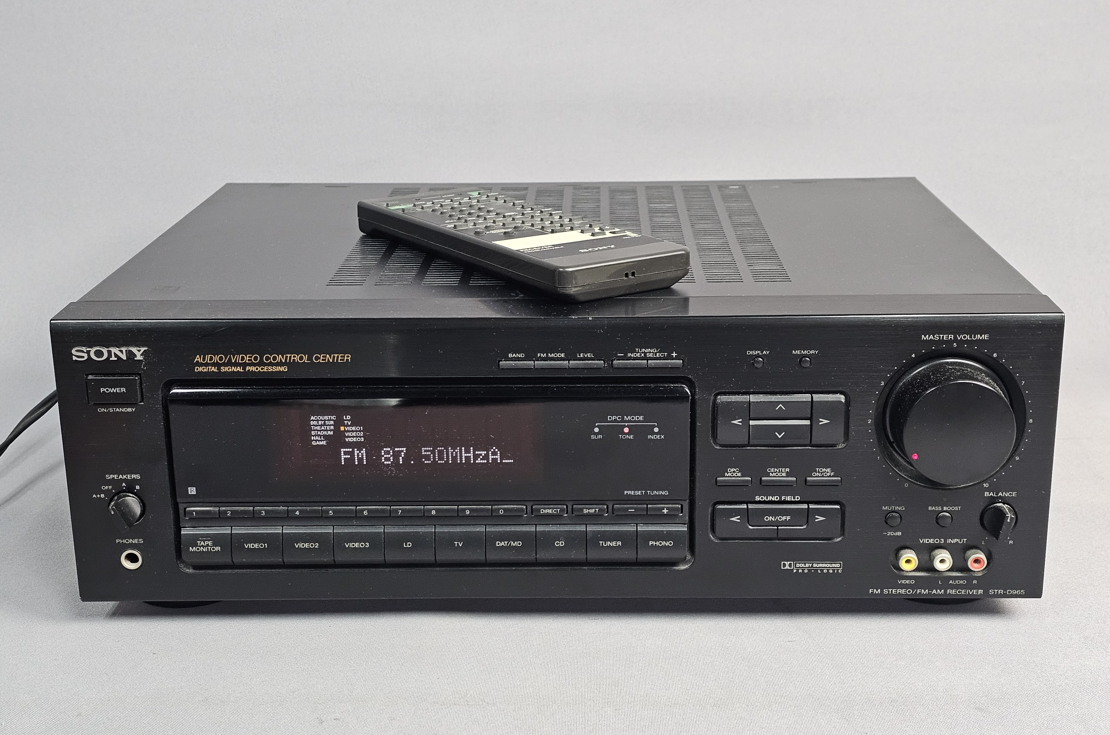 Sony STR-D965 Stereo Receiver with Remote