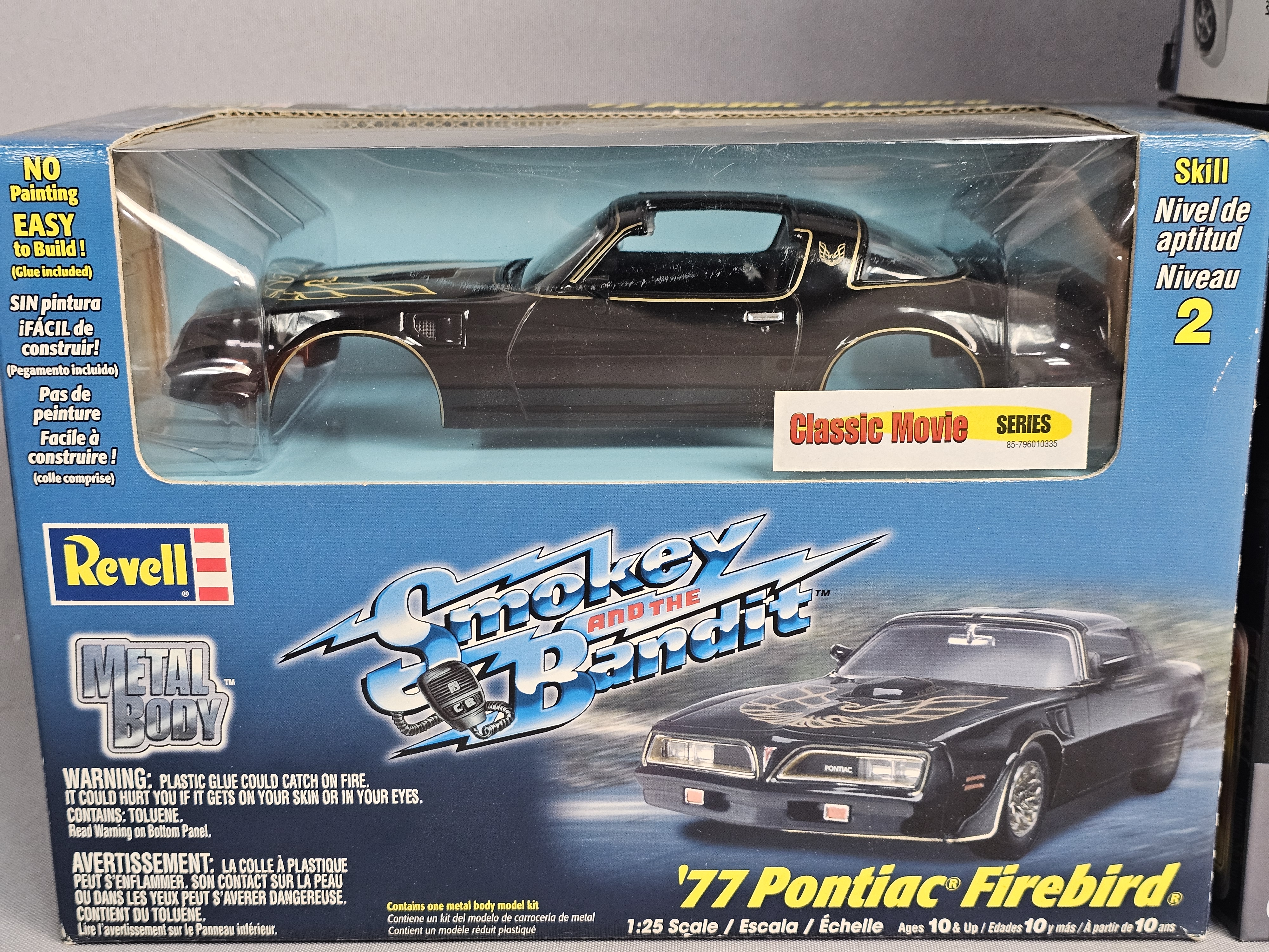 Assortment of Four Model Car Kits