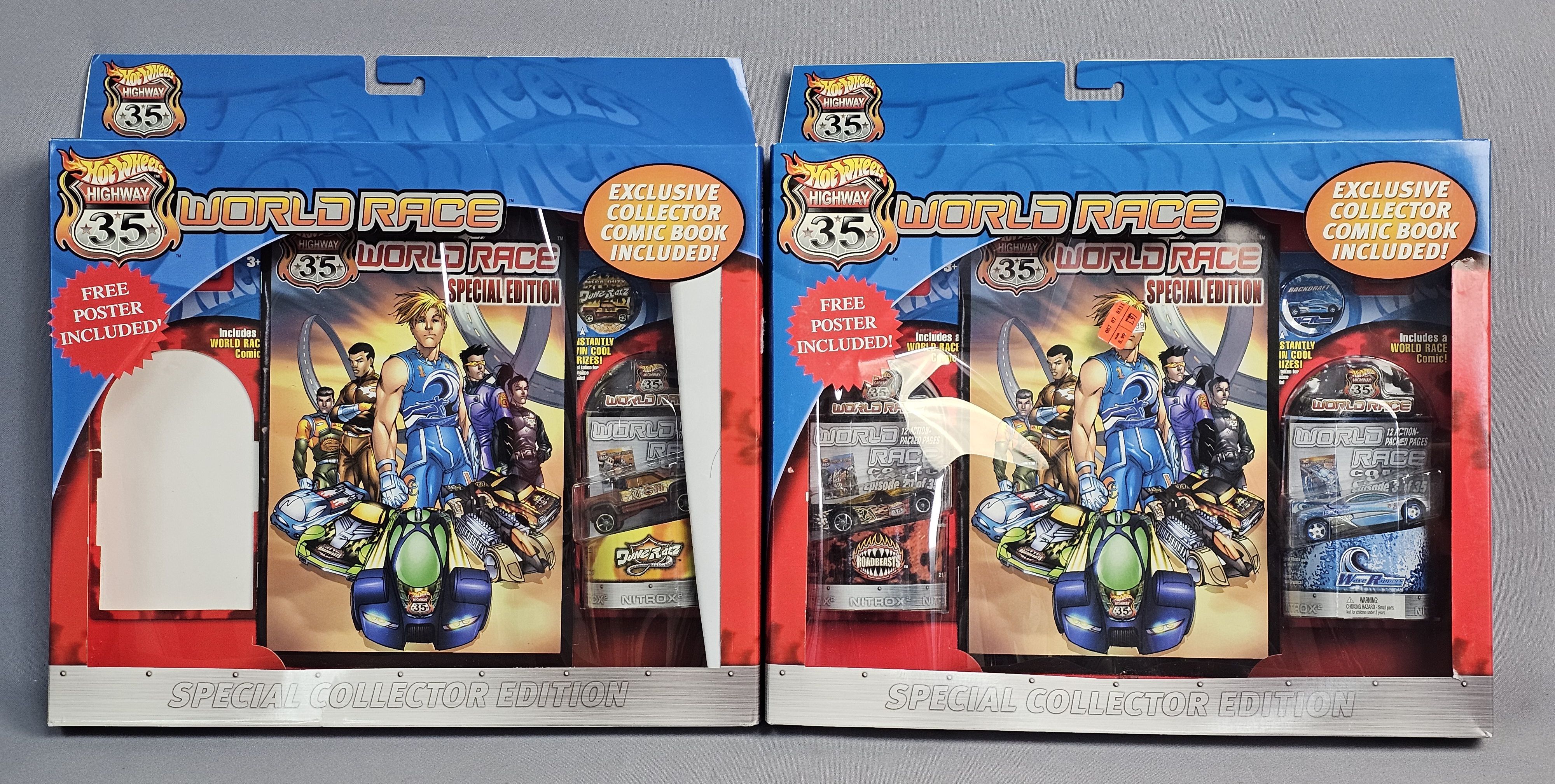 Mattel Hot Wheels HWY 35 World Race Sets