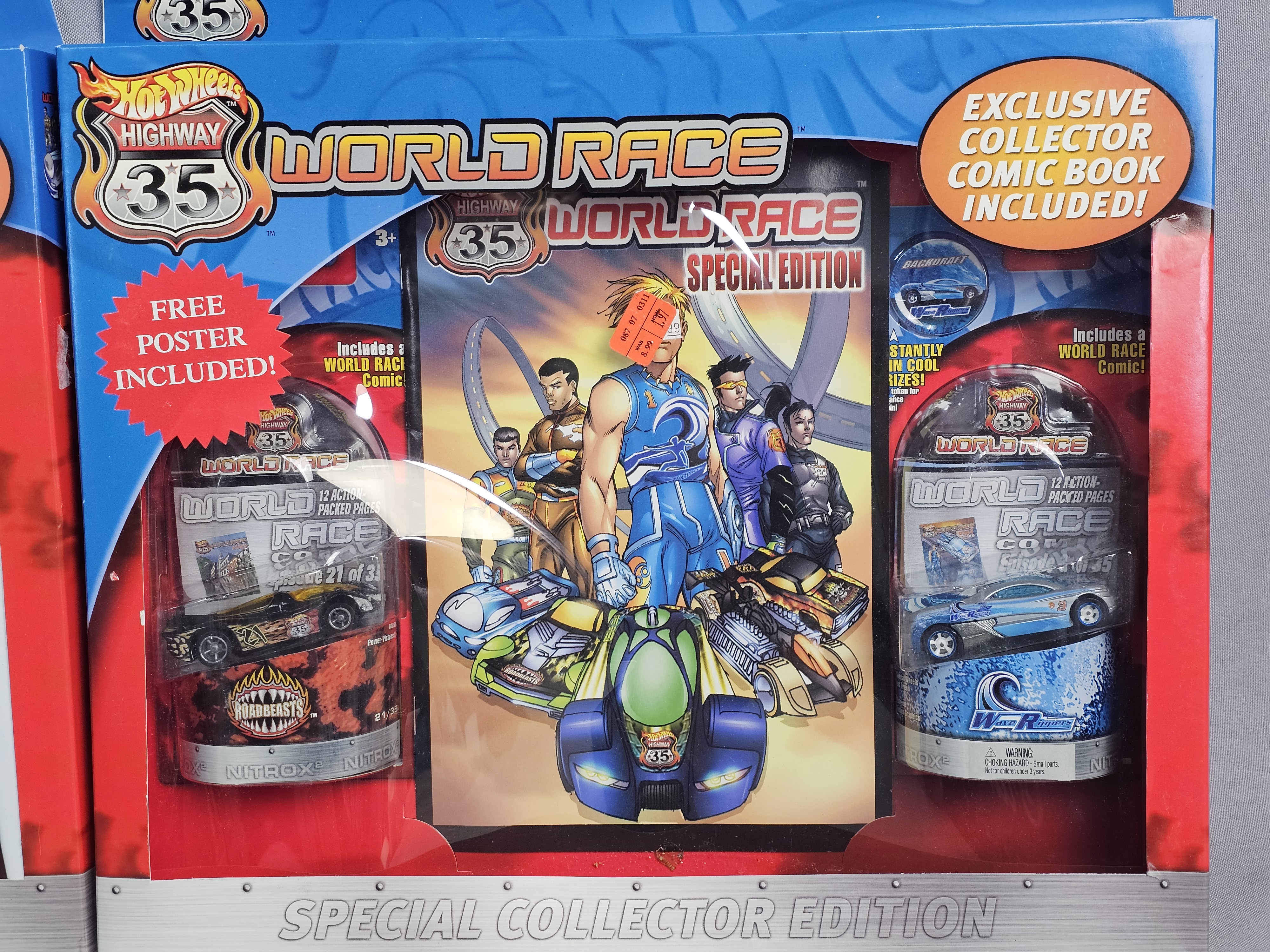 Mattel Hot Wheels HWY 35 World Race Sets