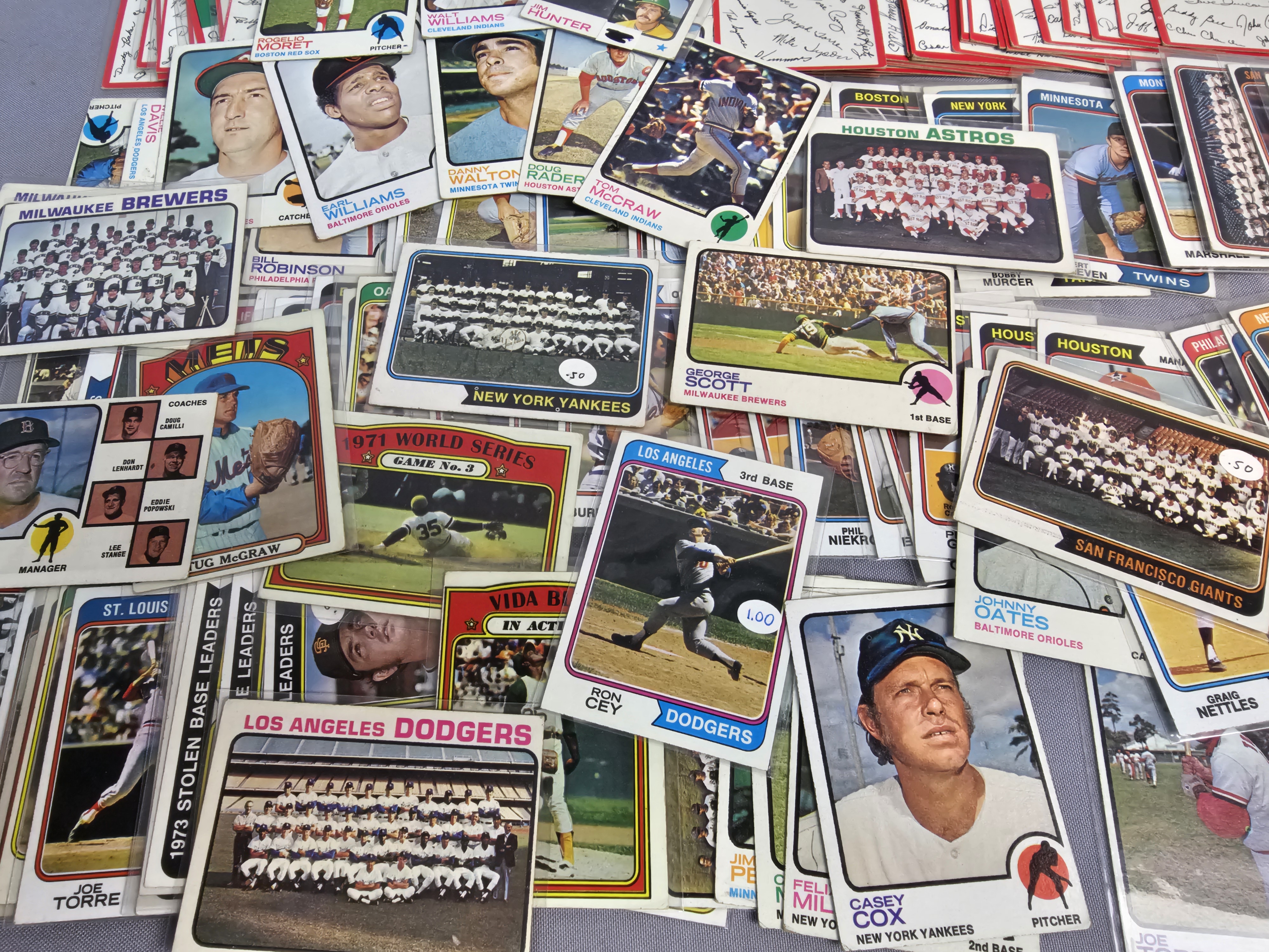 Vintage Topps Baseball Card Collection