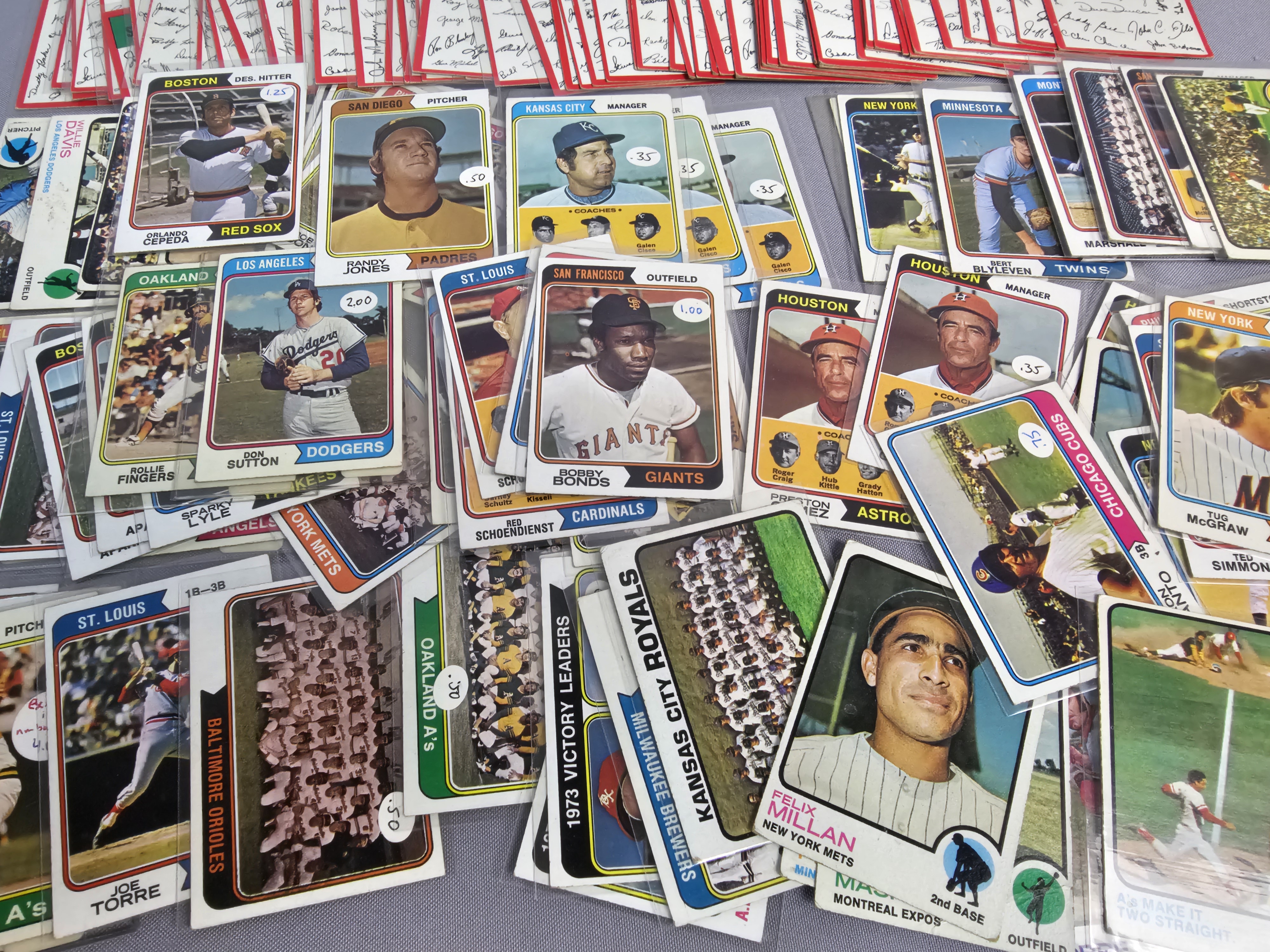 Vintage Topps Baseball Card Collection