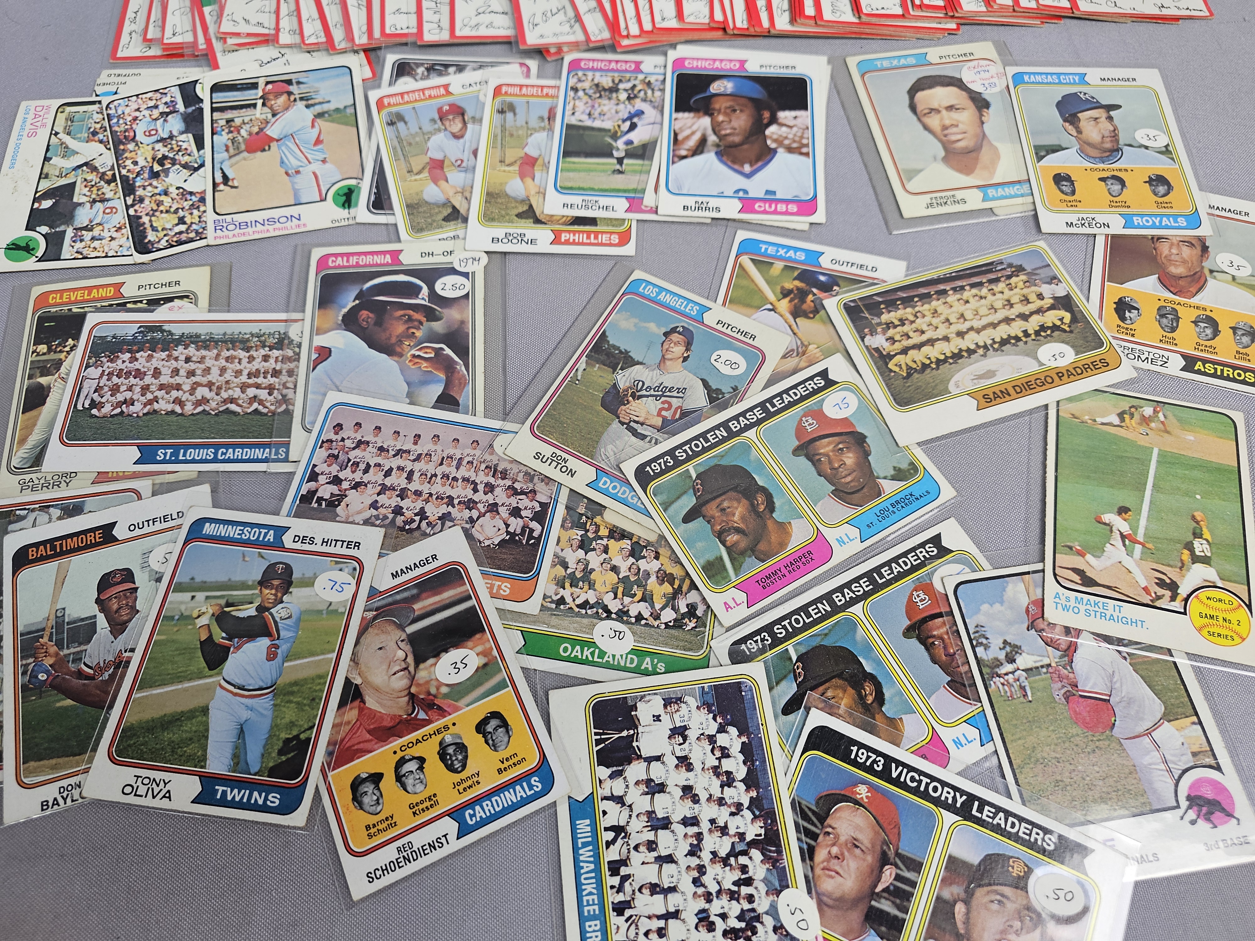 Vintage Topps Baseball Card Collection