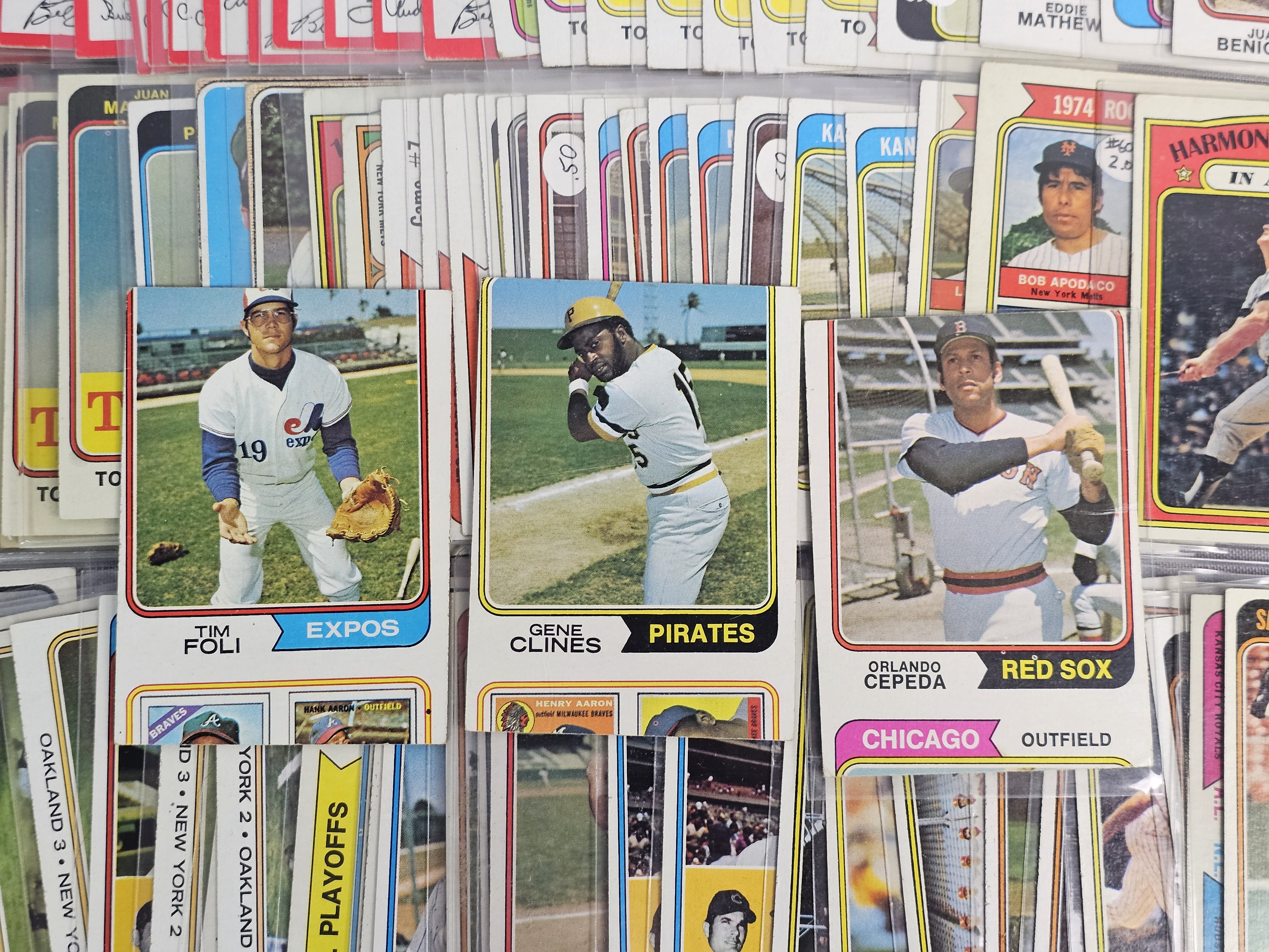 Assortment of 1970s Topps Baseball Cards