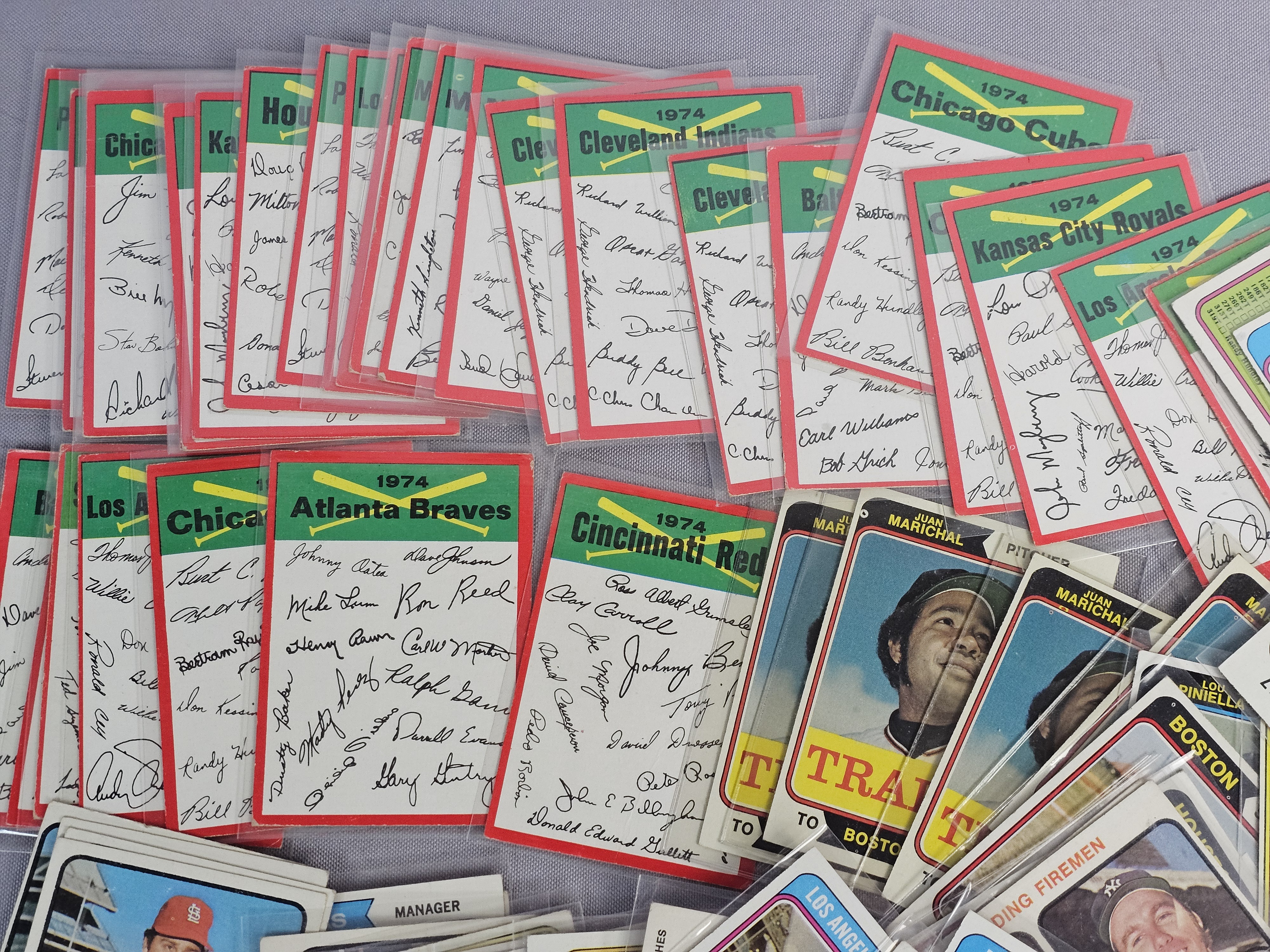Assortment of 1970s Topps Baseball Cards